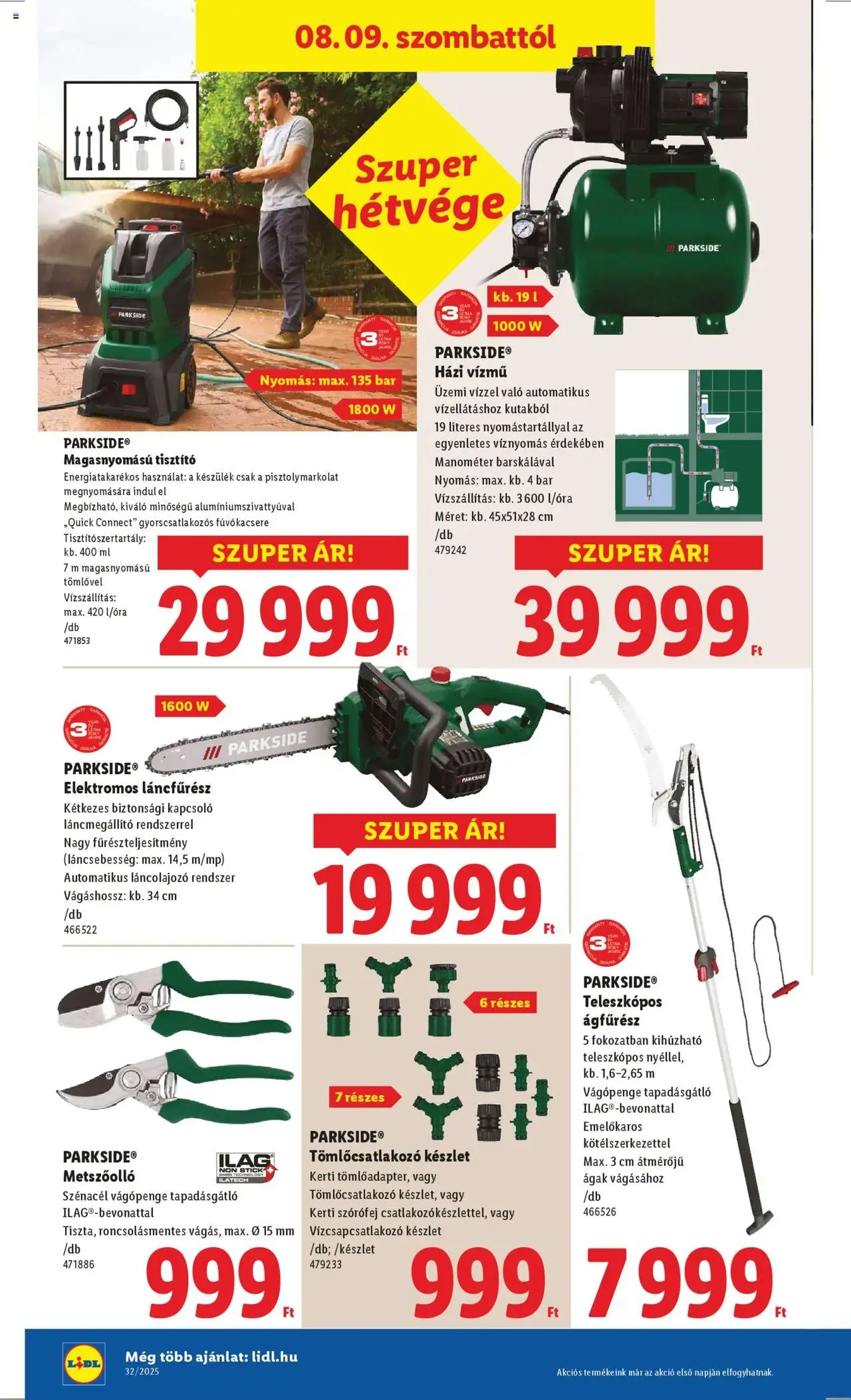 Lidl Akciós újság - 2025.08.07. érvényes szórólap 36 oldal 66 oldalból Lidl Akciós újság - 2025.08.07. érvényes szórólap 36 oldal 66 oldalból