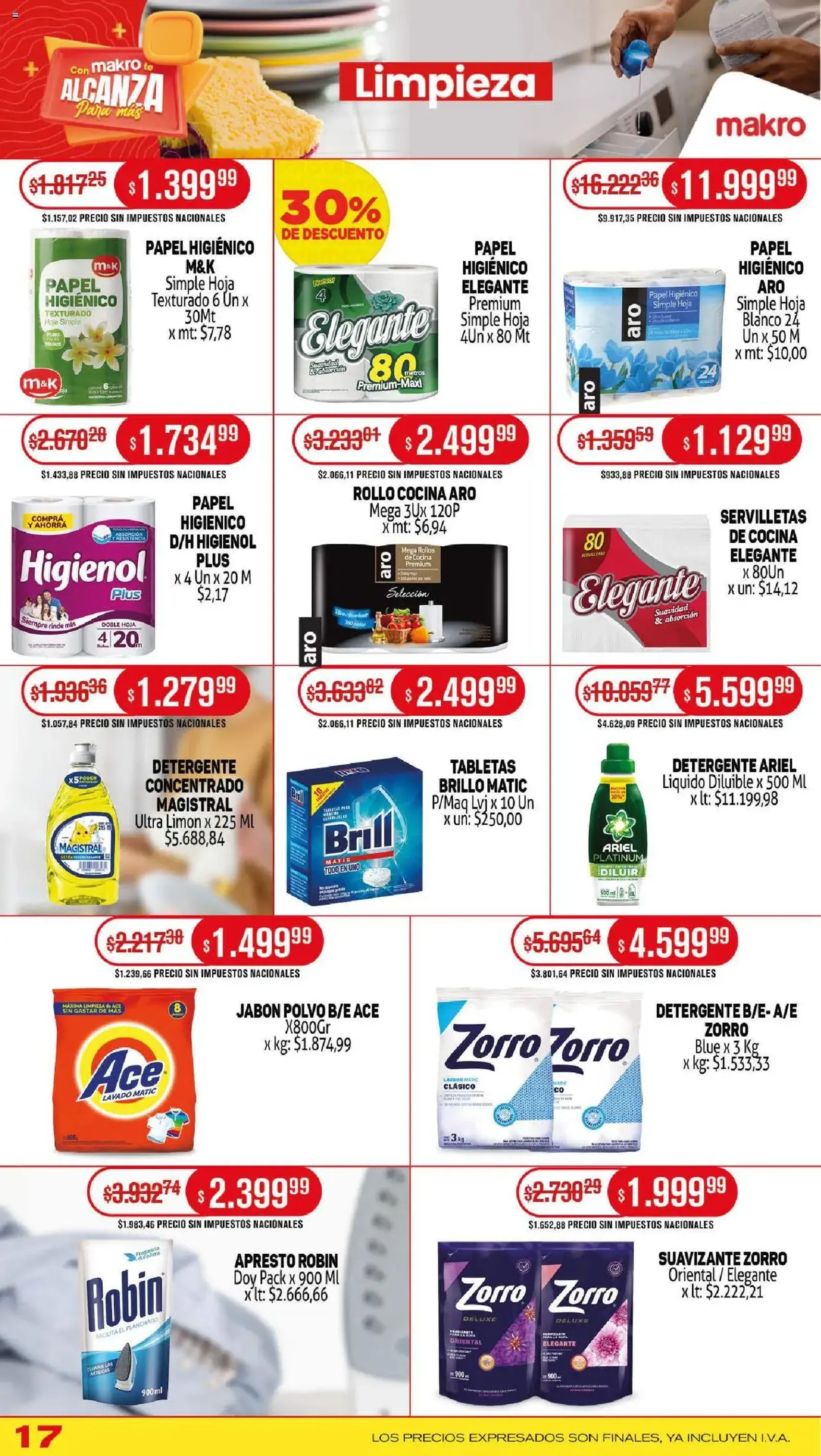 Makro ofertas - folleto válido desde 25/09/2025 página 17 de 20