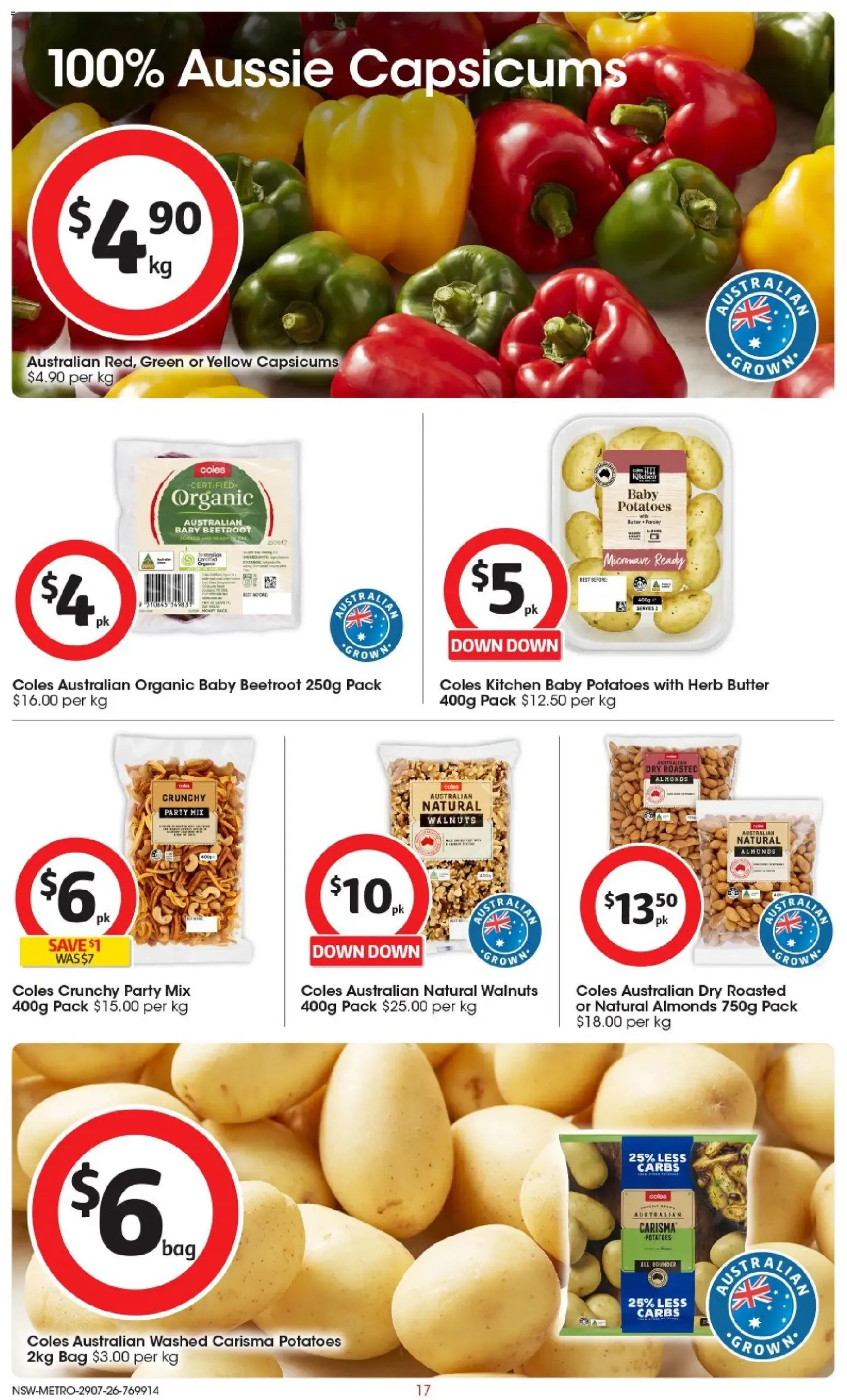 Coles catalogue - valid flyer from 29/07/2026, page 17 of 46