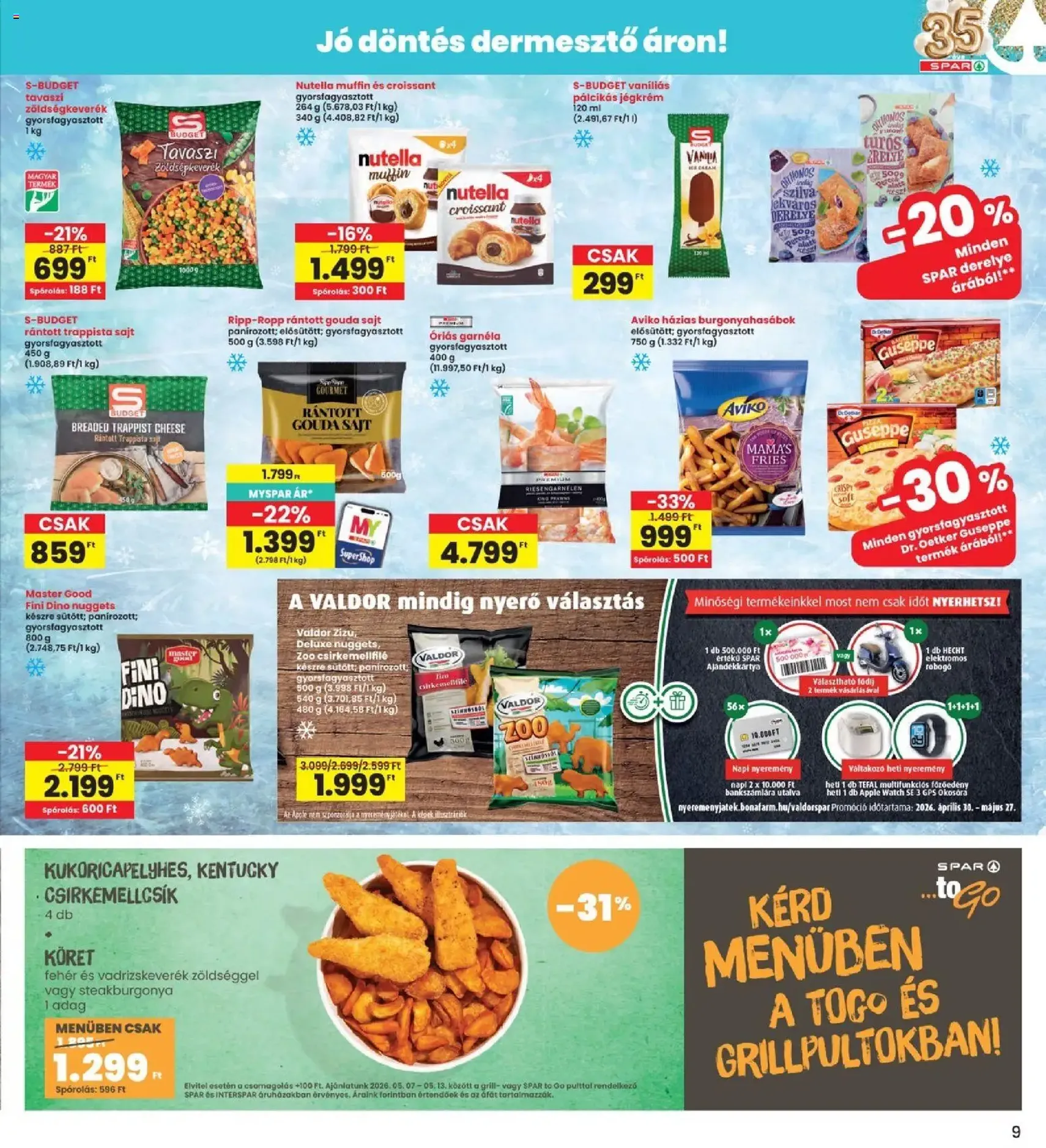 Interspar akciós újság - 2026.05.07. érvényes szórólap 9 oldal 20 oldalból