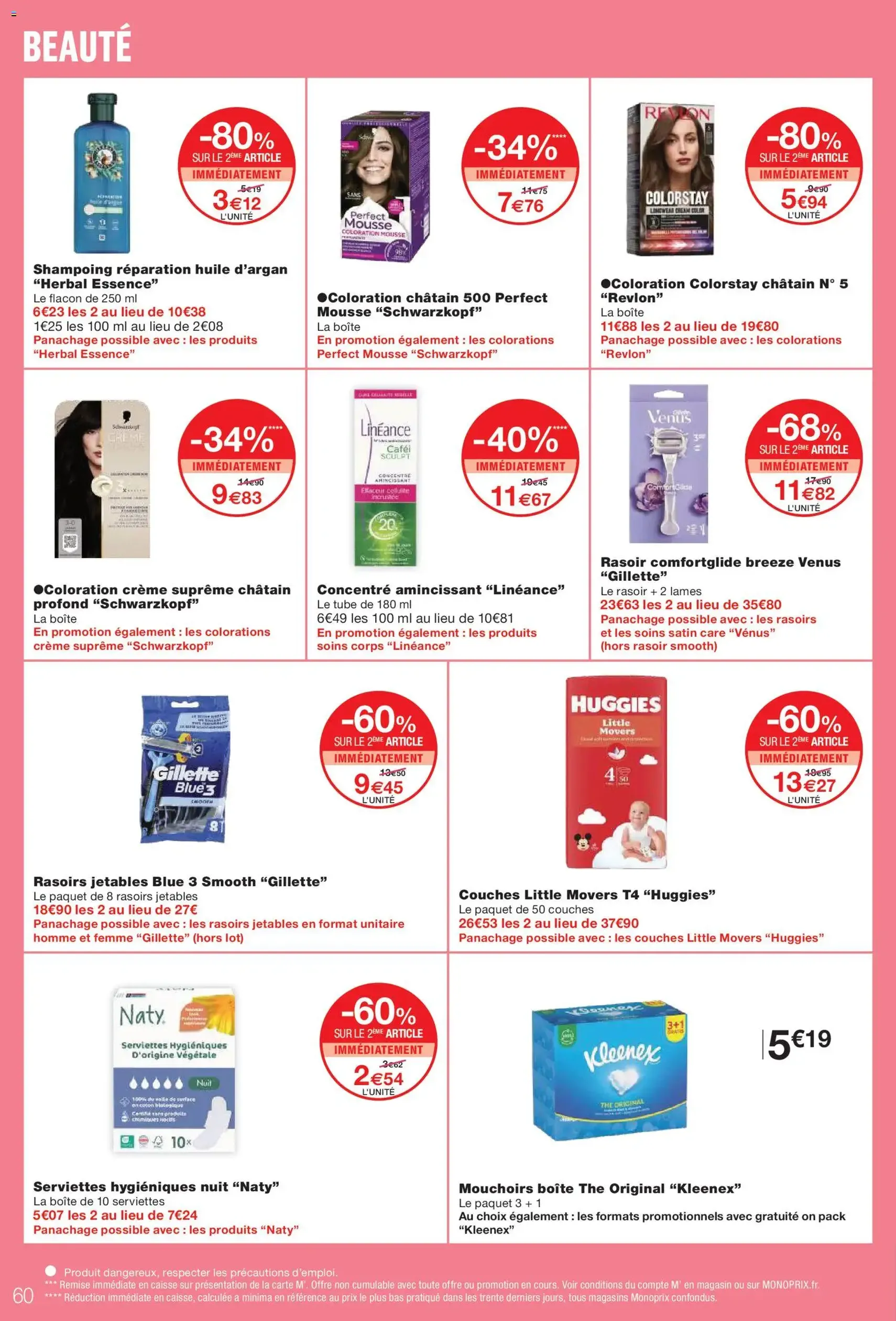 Monoprix catalogue - brochure valable à partir du 24/03/2026, page 60 sur 66