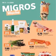 Migros aktionen - Prospekt Vorschau gültig ab 26.03.2026