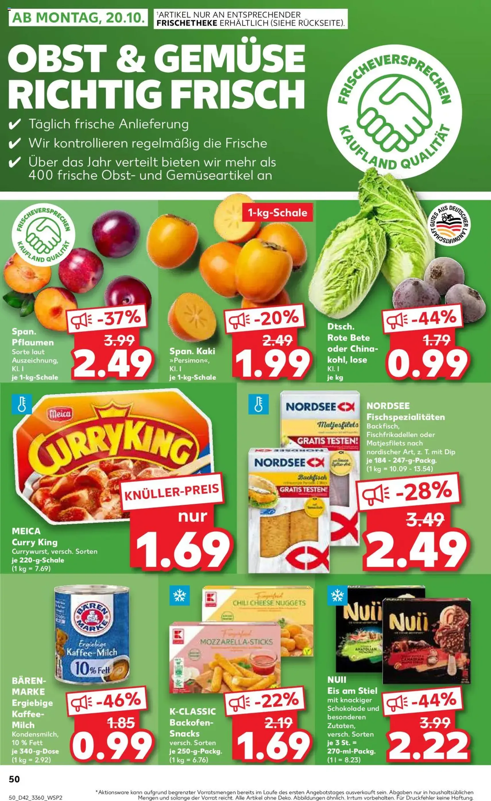 Kaufland Prospekt - Gültiger Prospekt ab 16.10.2025, Seite 50 von insgesamt 64 Kaufland Prospekt - Gültiger Prospekt ab 16.10.2025, Seite 50 von insgesamt 64