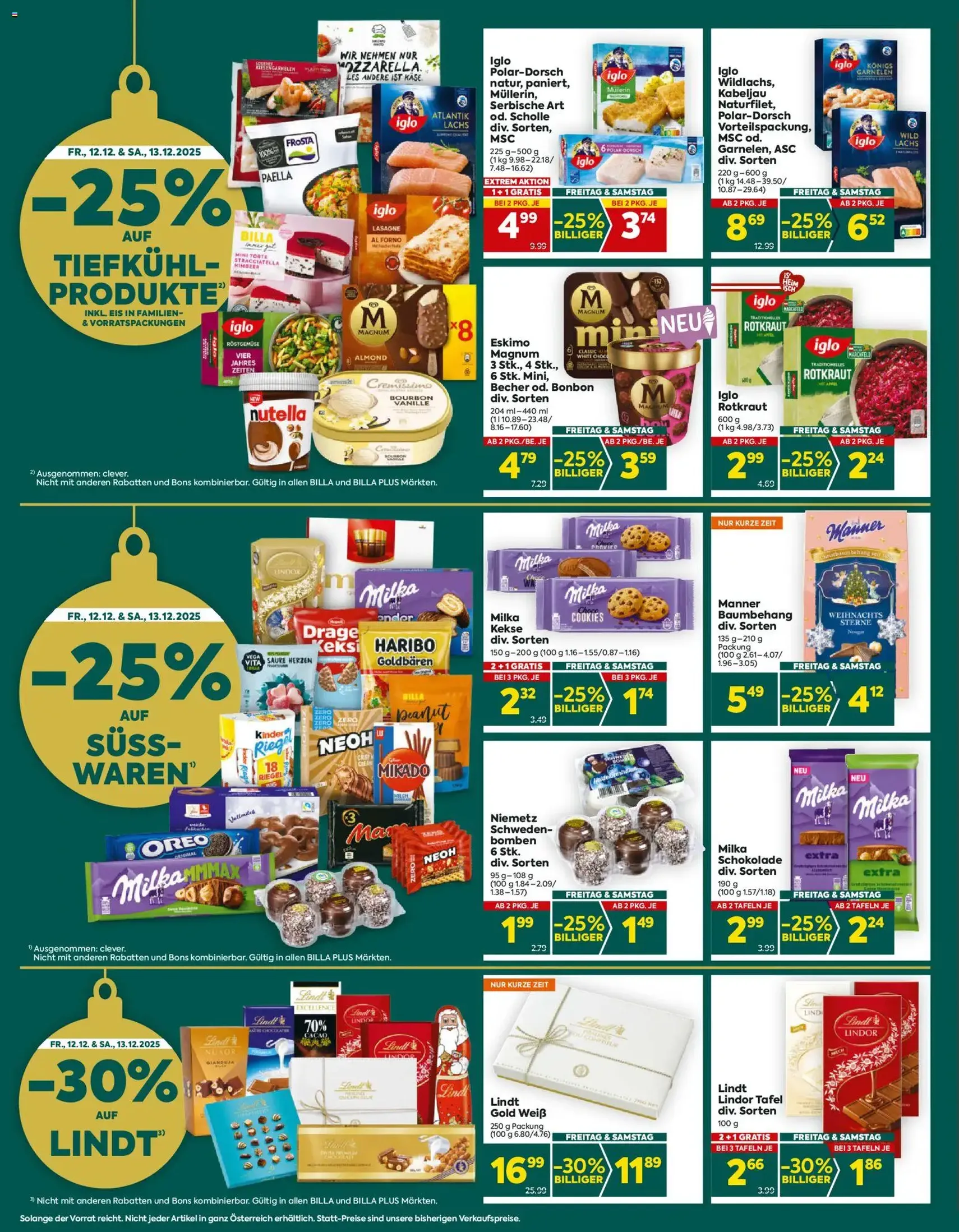 Billa Plus Flugblatt - Gültiger Prospekt ab 11.12.2025, Seite 2 von insgesamt 16