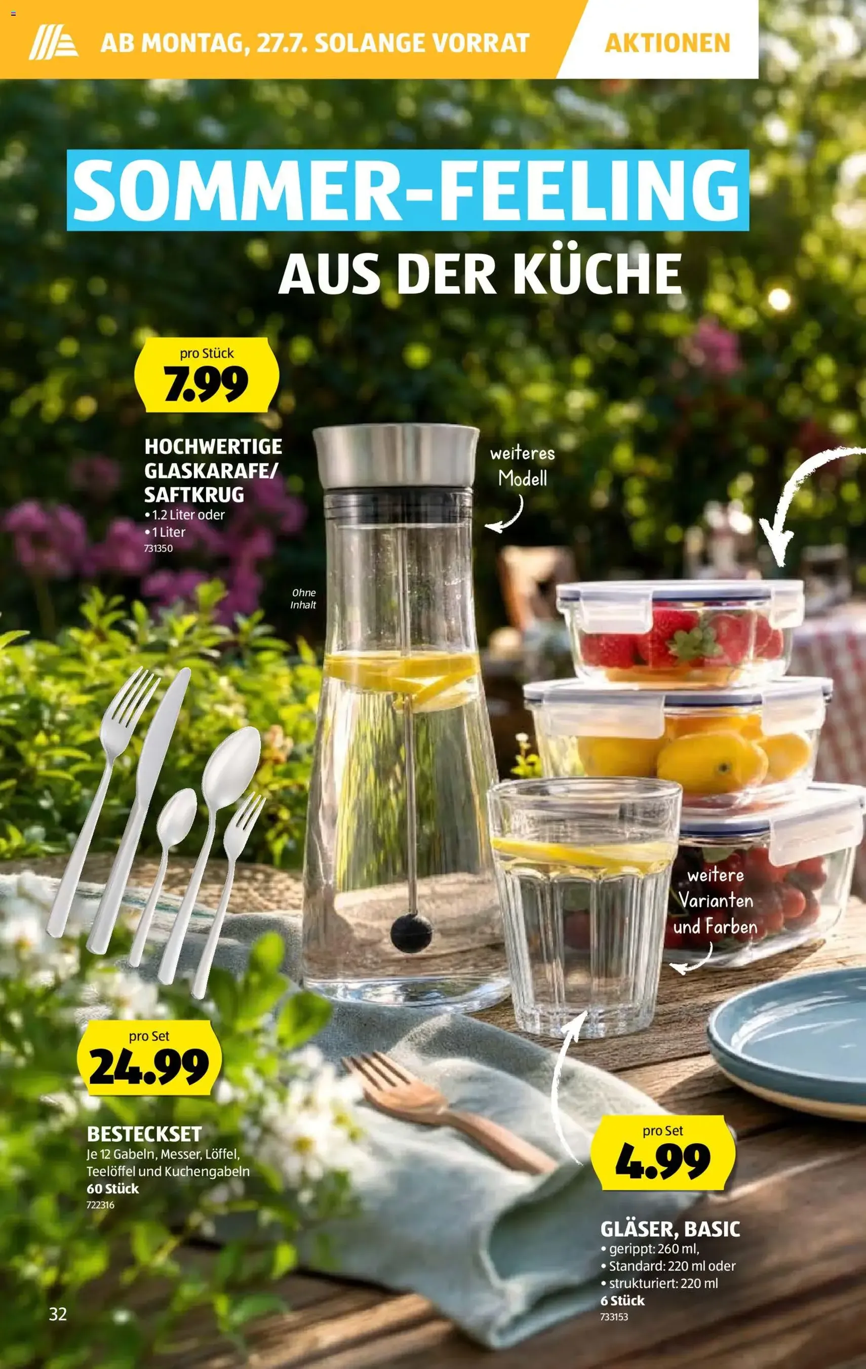 Aldi aktionen - Gültiger Prospekt ab 23.07.2026, Seite 32 von insgesamt 44
