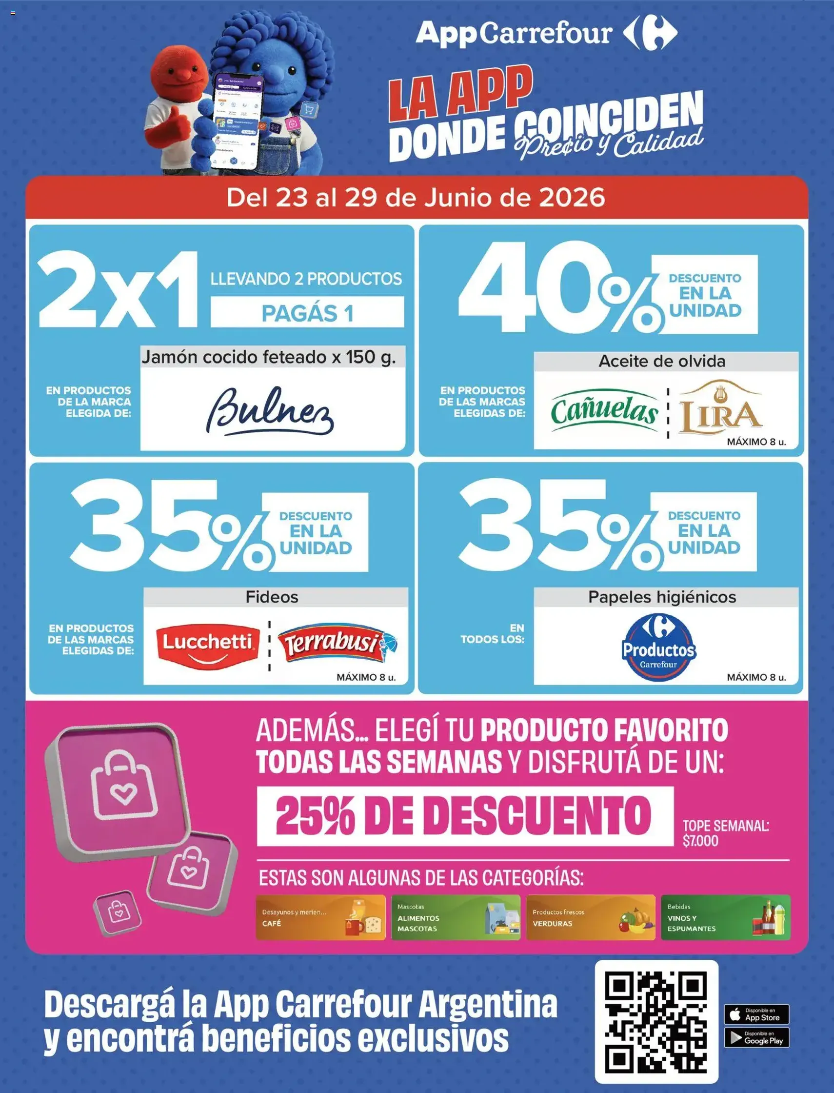 Carrefour - Hiper - folleto válido desde 23/06/2026 página 3 de 35