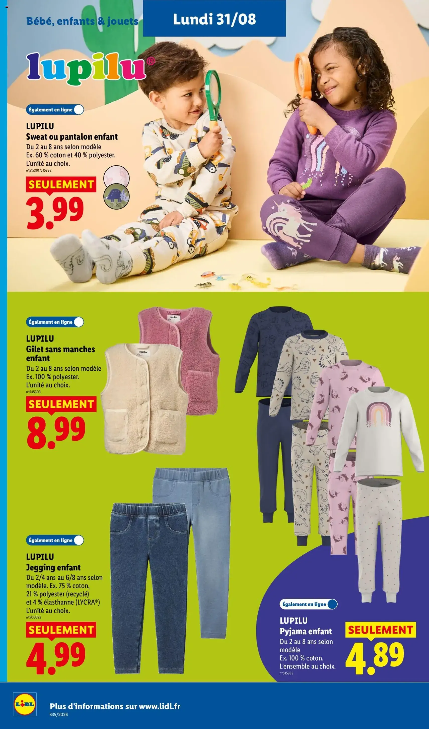 LIDL catalogue - brochure valable à partir du 27/08/2026, page 56 sur 61