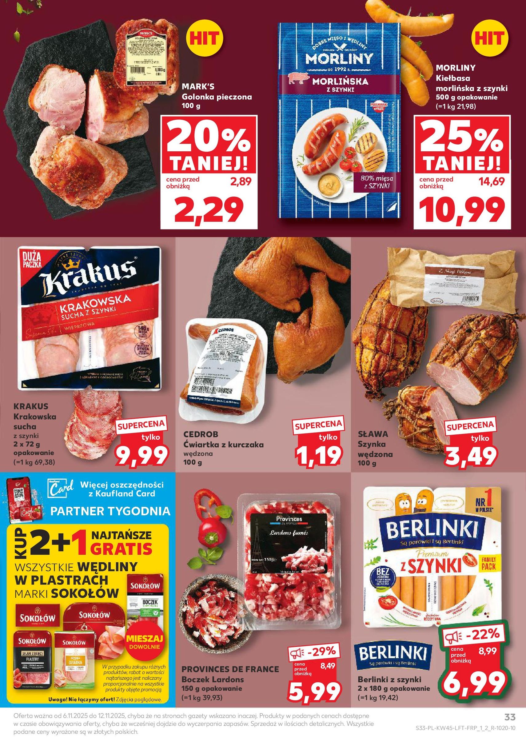 Kaufland gazetka - ważny gazetka od 06.11.2025 strona 33 z 55