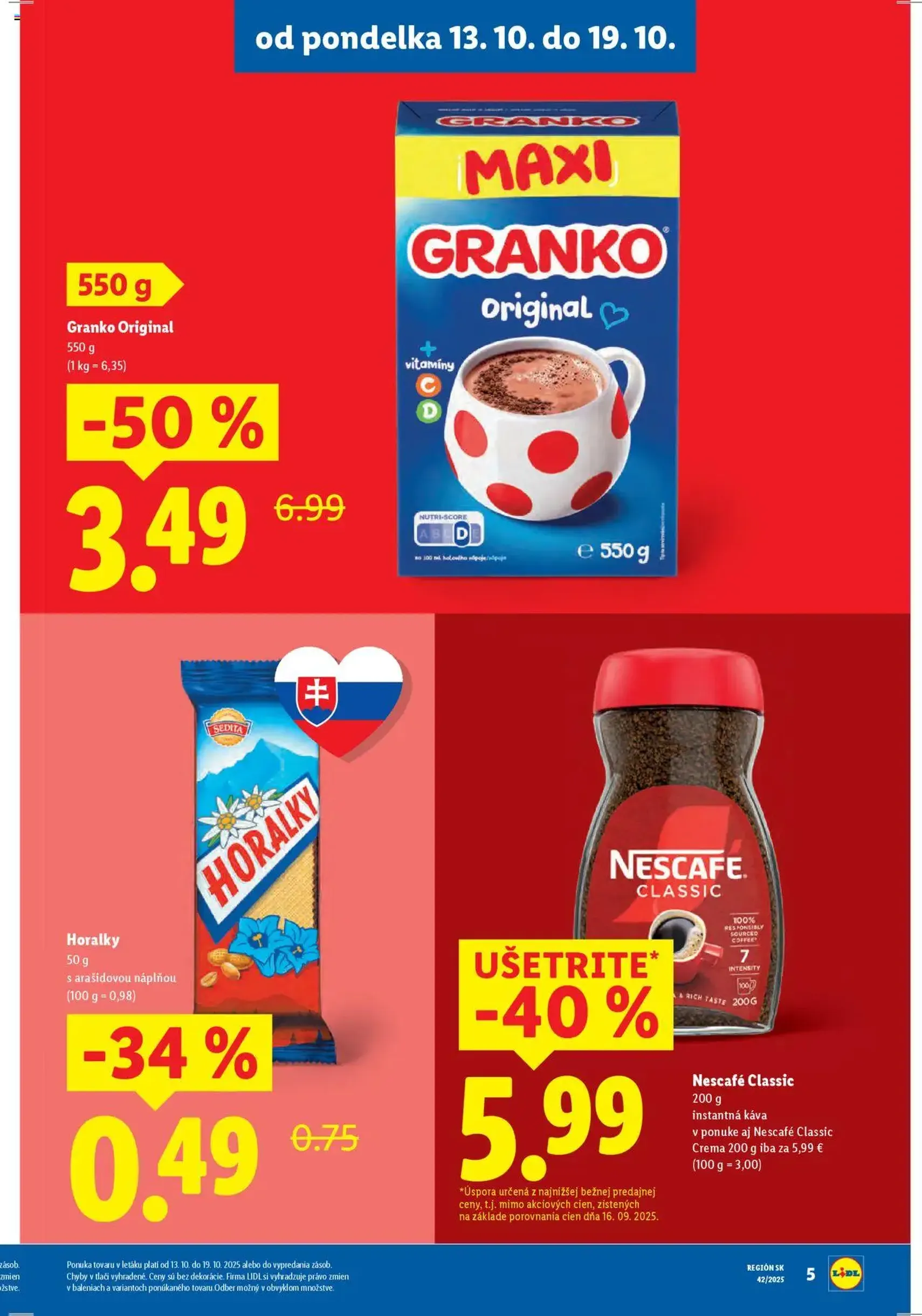 Lidl leták - platný leták od 13.10.2025 strana 7 z 110