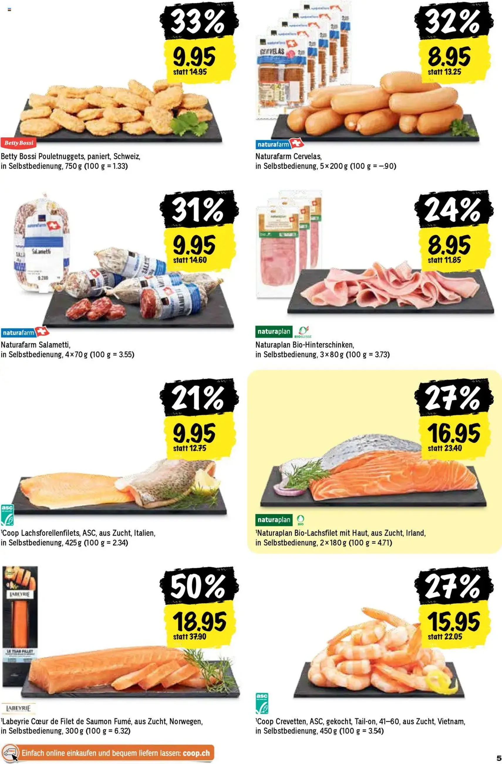 Coop Aktionen - Gültiger Prospekt ab 28.08.2025, Seite 5 von insgesamt 24 Coop Aktionen - Gültiger Prospekt ab 28.08.2025, Seite 5 von insgesamt 24