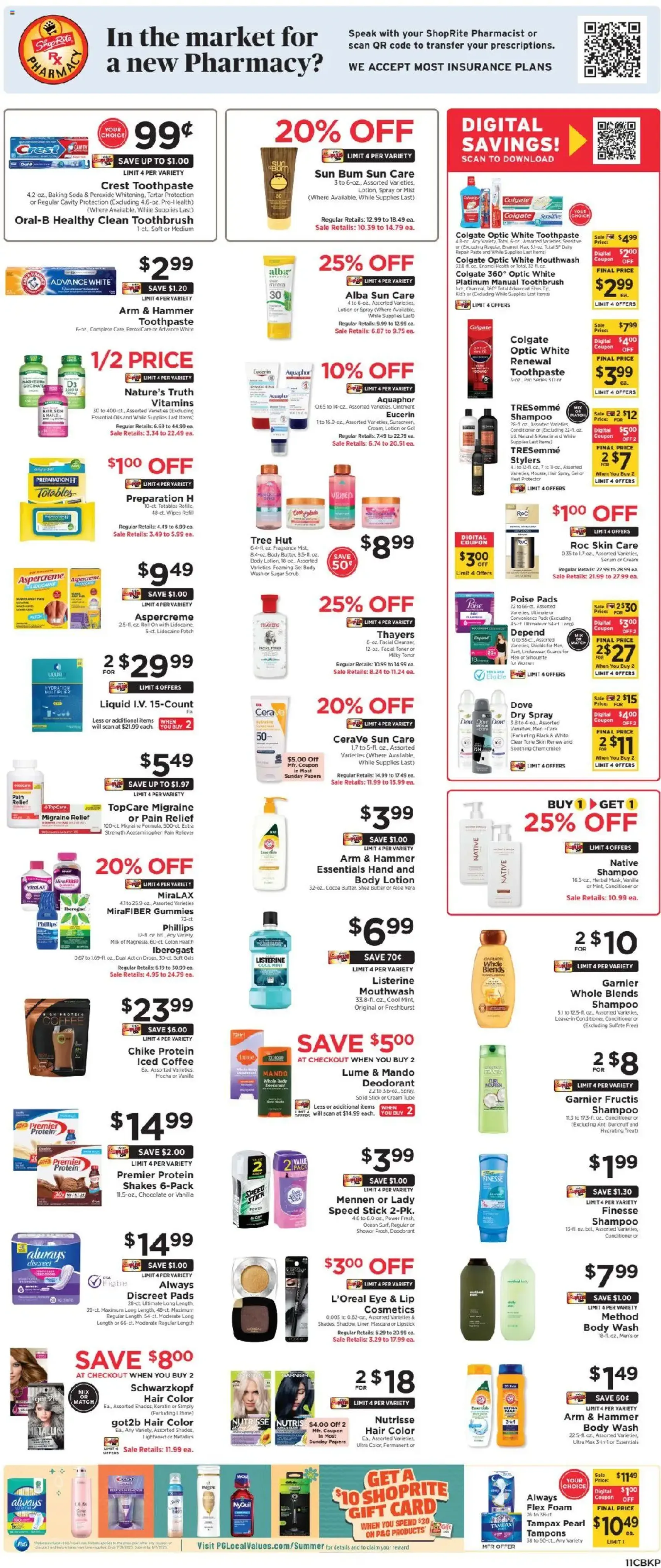 ShopRite Weekly Ad - valid flyer from 06/19/2025, page 11 of 12
