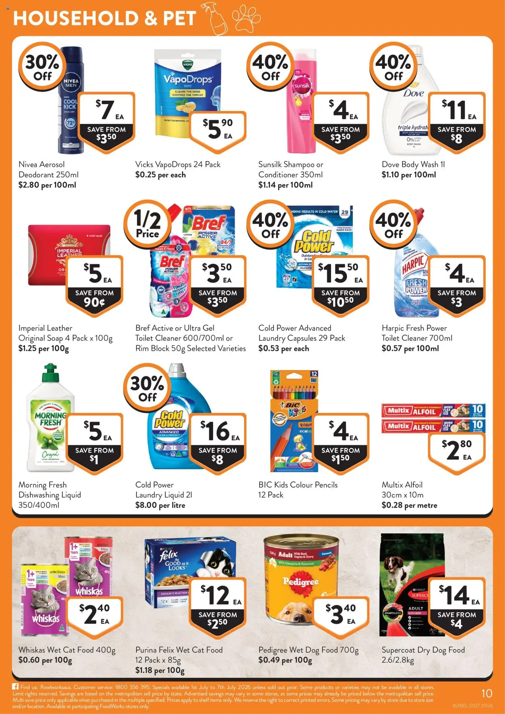 Foodworks catalogue - valid flyer from 01/07/2026, page 10 of 15
