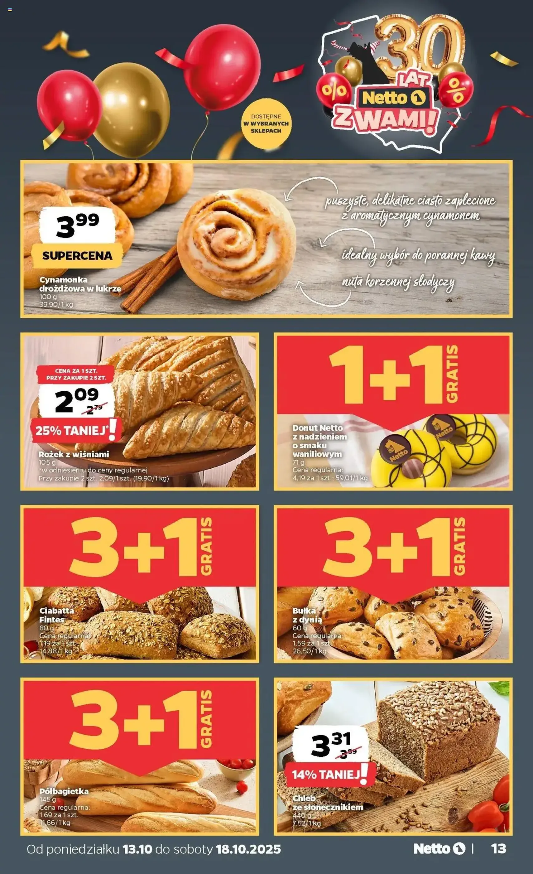 Netto gazetka - Spożywcza - ważny gazetka od 13.10.2025 strona 13 z 33 Netto gazetka - Spożywcza - ważny gazetka od 13.10.2025 strona 13 z 33