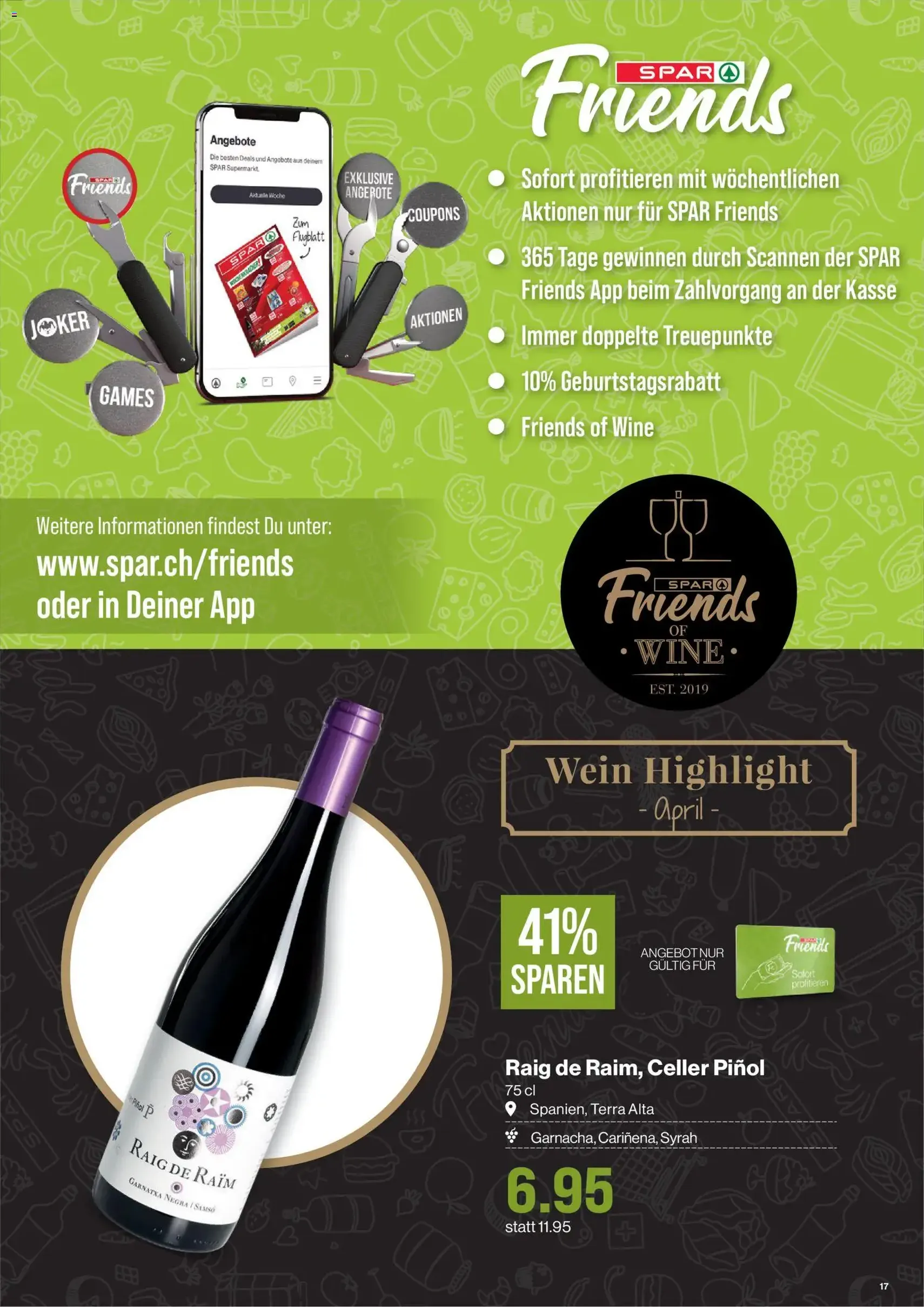 SPAR aktionen - Gültiger Prospekt ab 23.04.2026, Seite 17 von insgesamt 20