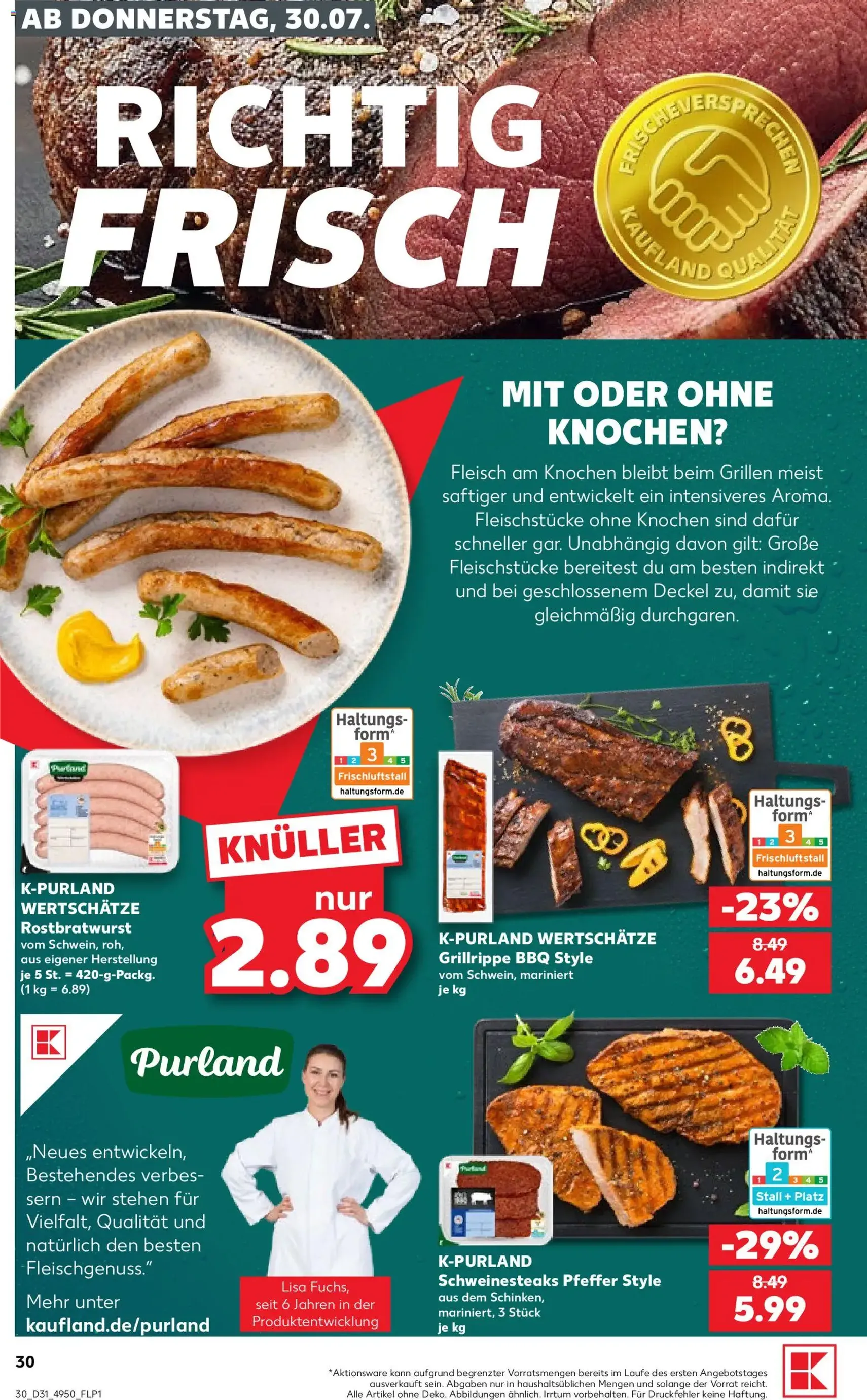 Kaufland DE -DE Folder - geldige folder vanaf 30-07-2026 pagina 30 van 66