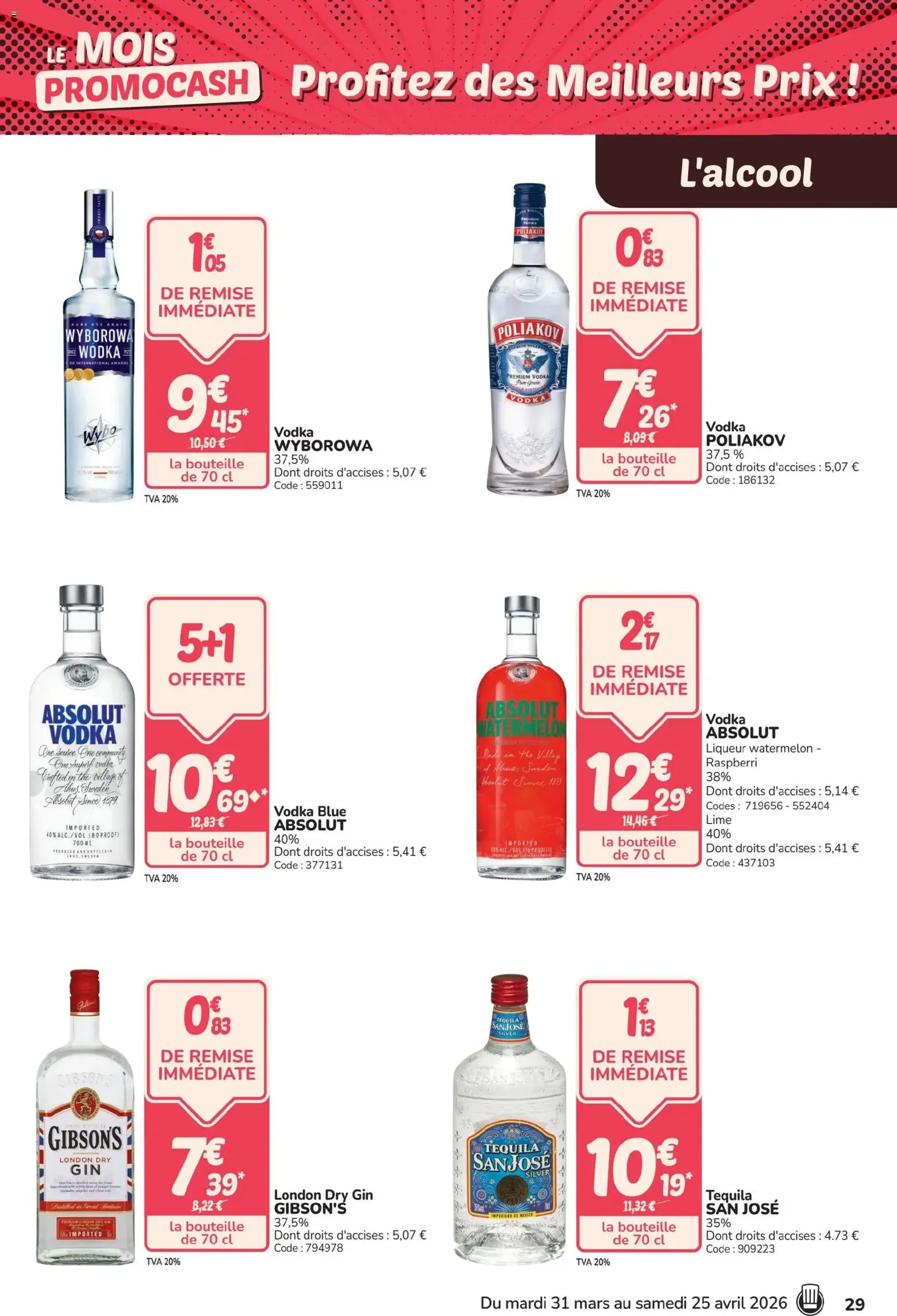 Promocash catalogue - brochure valable à partir du 31/03/2026, page 29 sur 44
