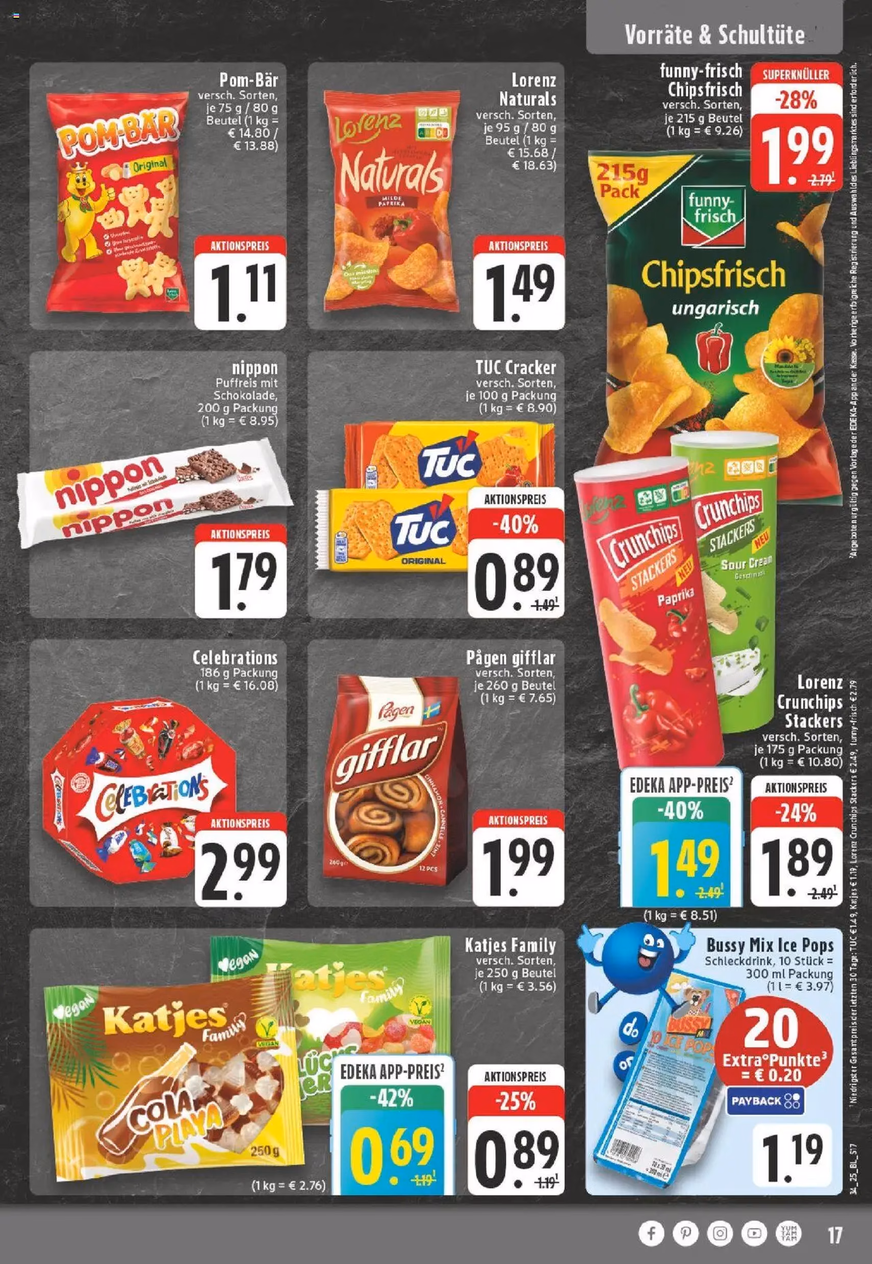 Edeka Prospekt - Gültiger Prospekt ab 18.08.2025, Seite 17 von insgesamt 24 Edeka Prospekt - Gültiger Prospekt ab 18.08.2025, Seite 17 von insgesamt 24