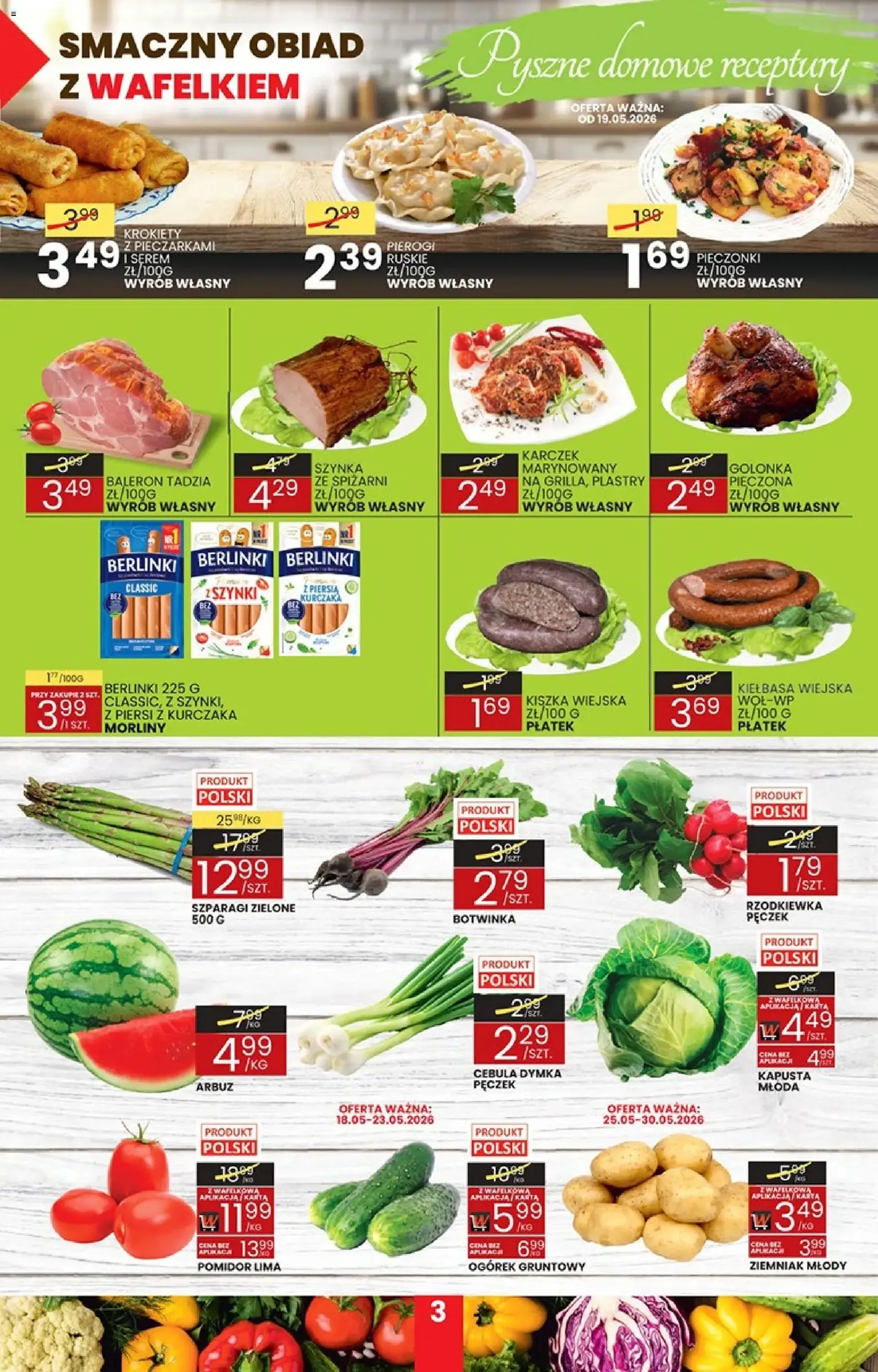 Wafelek gazetka - ważny gazetka od 18.05.2026 strona 3 z 8