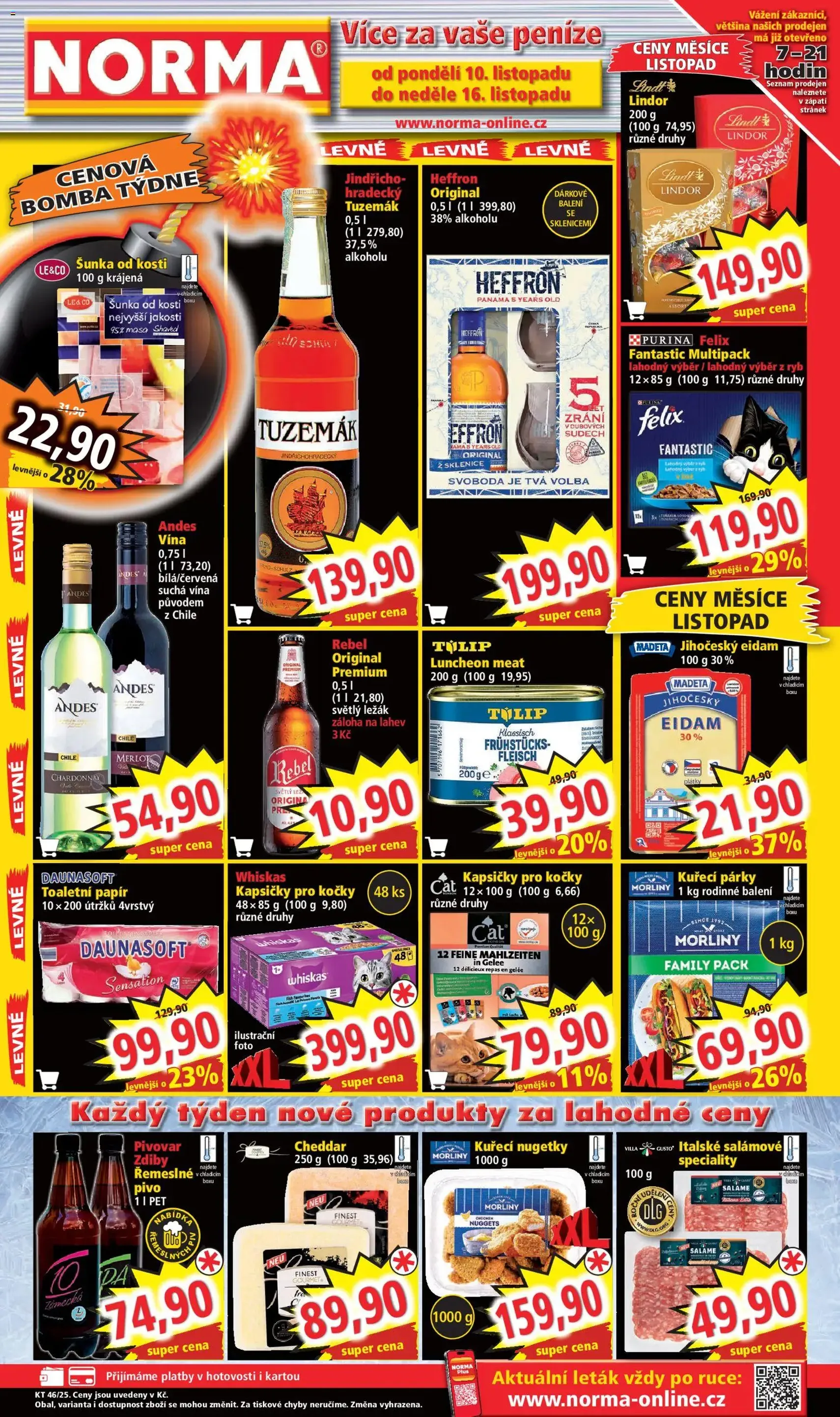 Norma leták - platný leták od 10.11.2025 strana 1 z 8