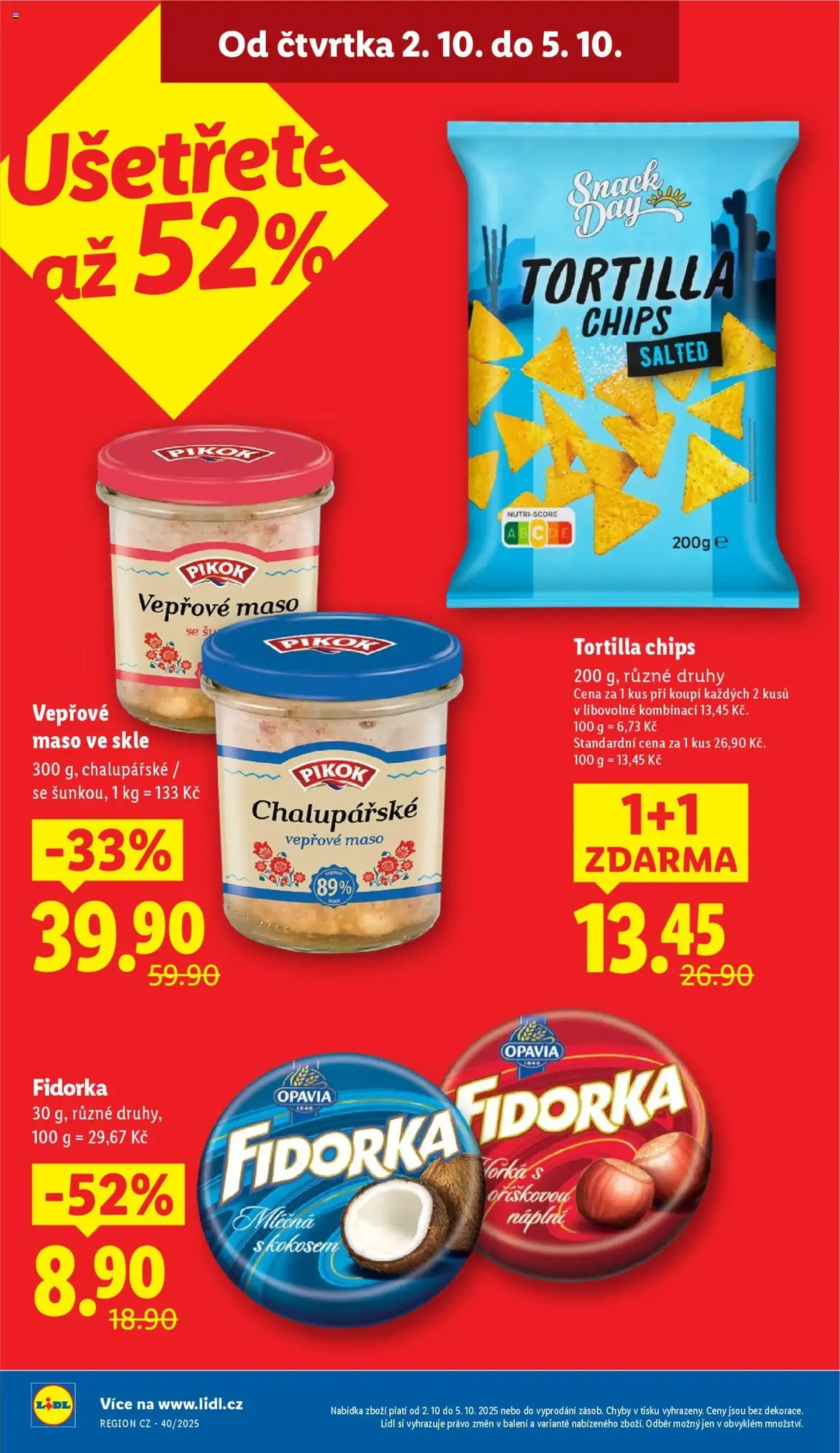 Lidl leták - platný leták od 02.10.2025 strana 2 z 39