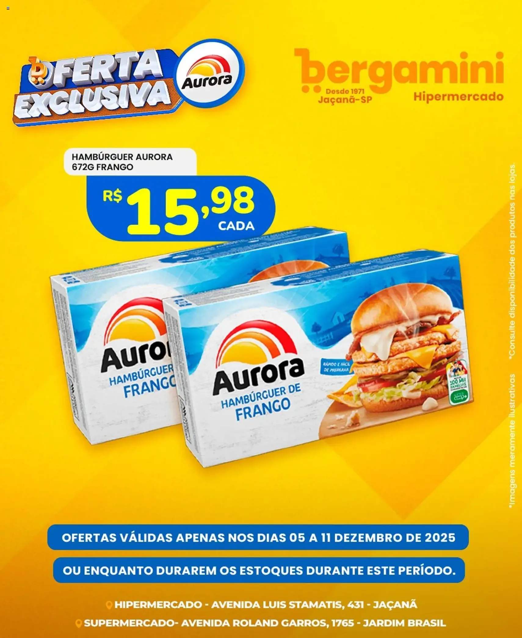 Supermercado Bergamini - Ofertas Aurora - folheto válido a partir de 05/12/2025 página 8 de 9