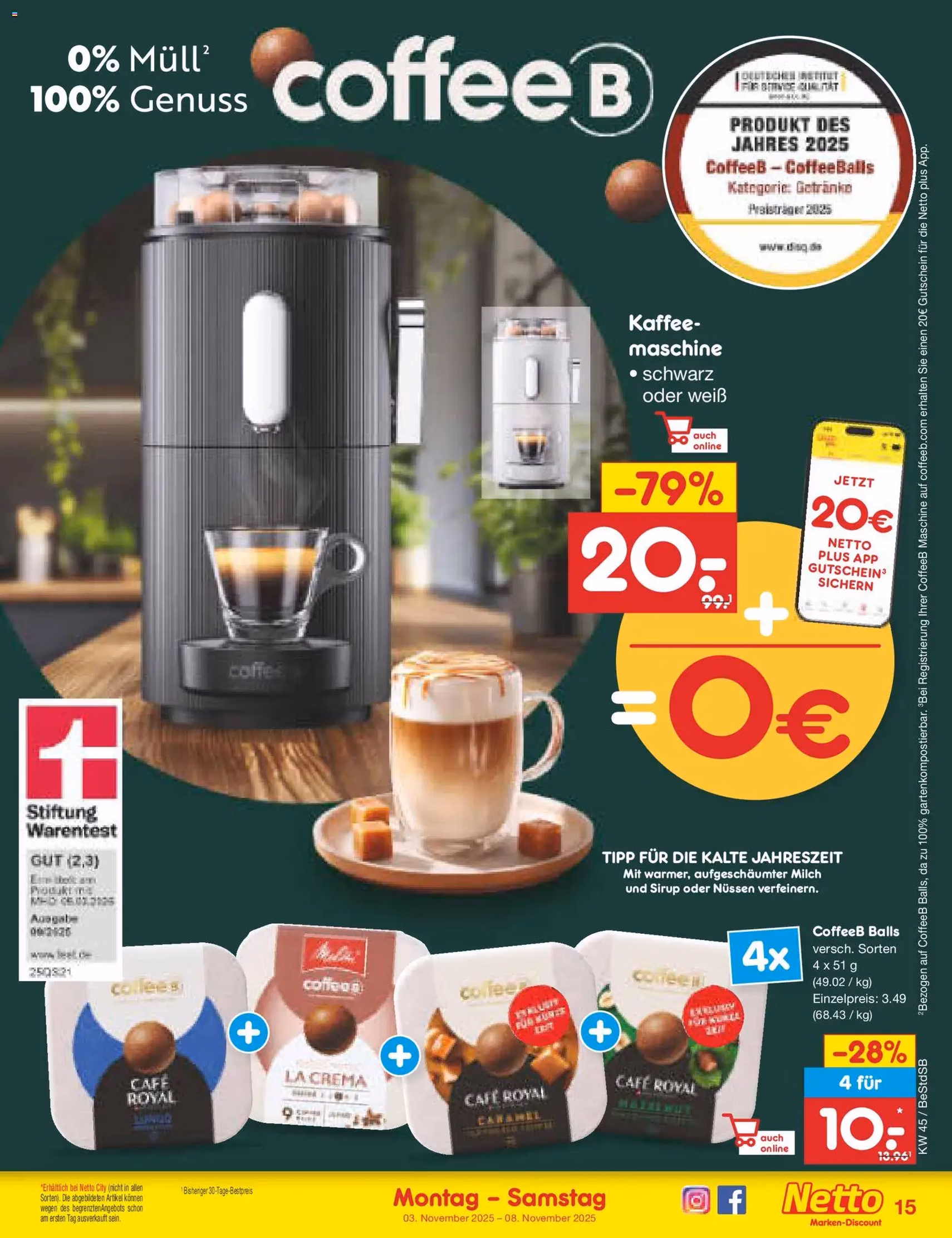 Netto Marken-Discount Prospekt - Gültiger Prospekt ab 03.11.2025, Seite 15 von insgesamt 63 Netto Marken-Discount Prospekt - Gültiger Prospekt ab 03.11.2025, Seite 15 von insgesamt 63