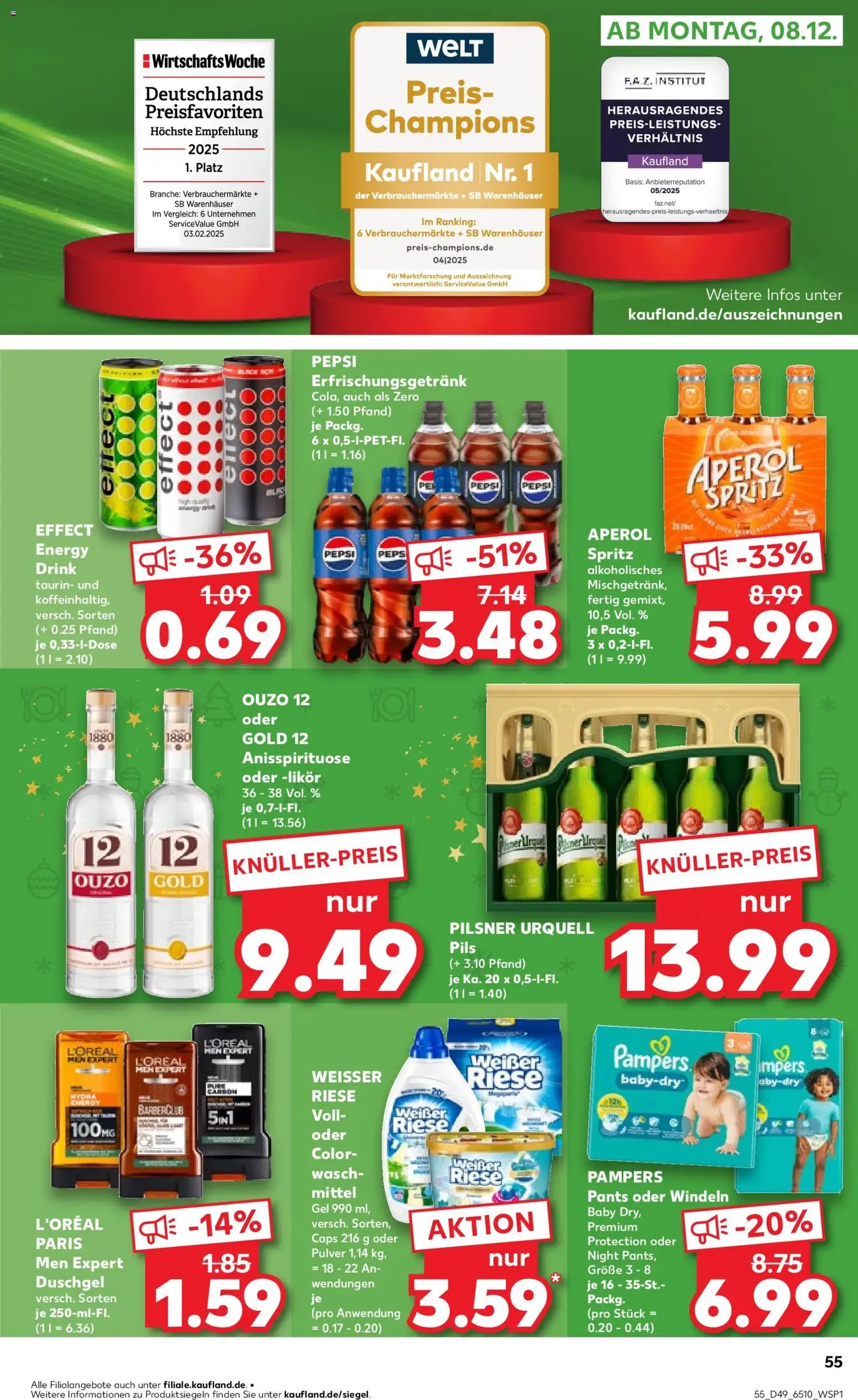 Kaufland DE - DE Folder Köln - geldige folder vanaf 04-12-2025 pagina 55 van 66