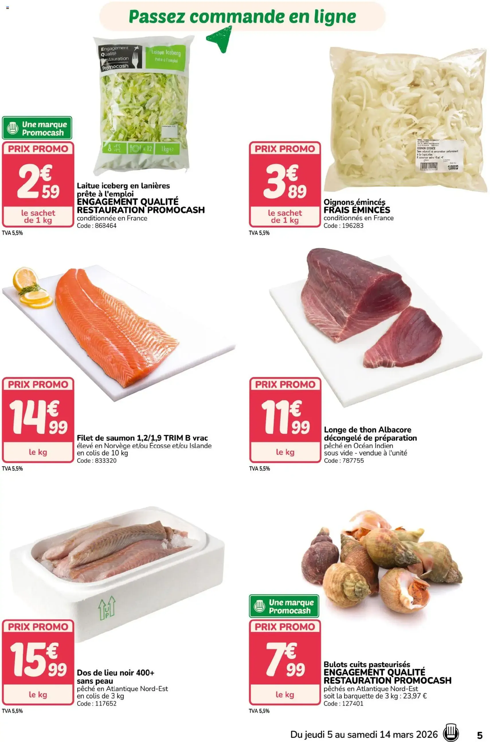 Promocash catalogue - brochure valable à partir du 05/03/2026, page 5 sur 24