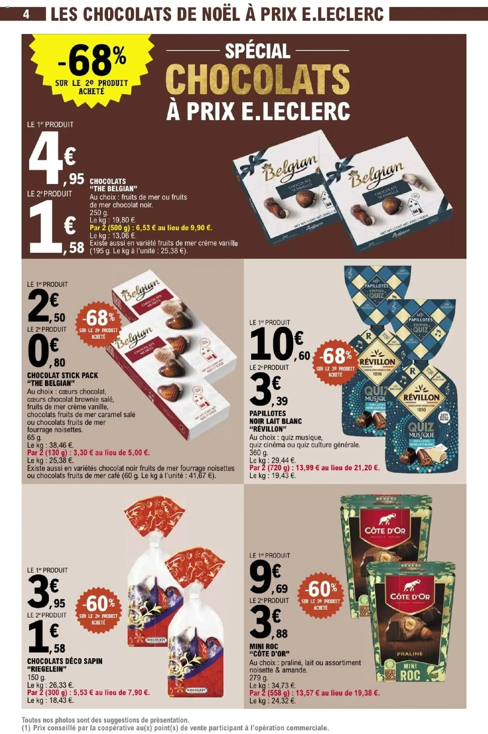 E.Leclerc catalogue semaine 49 - brochure valable à partir du 02/12/2025, page 4 sur 80