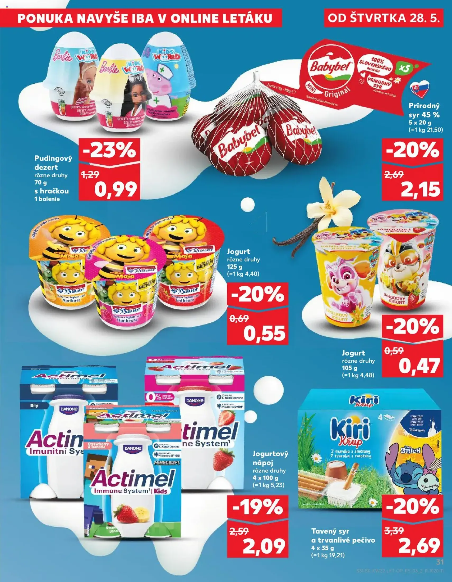 Kaufland leták - platný leták od 28.05.2026 strana 31 z 72