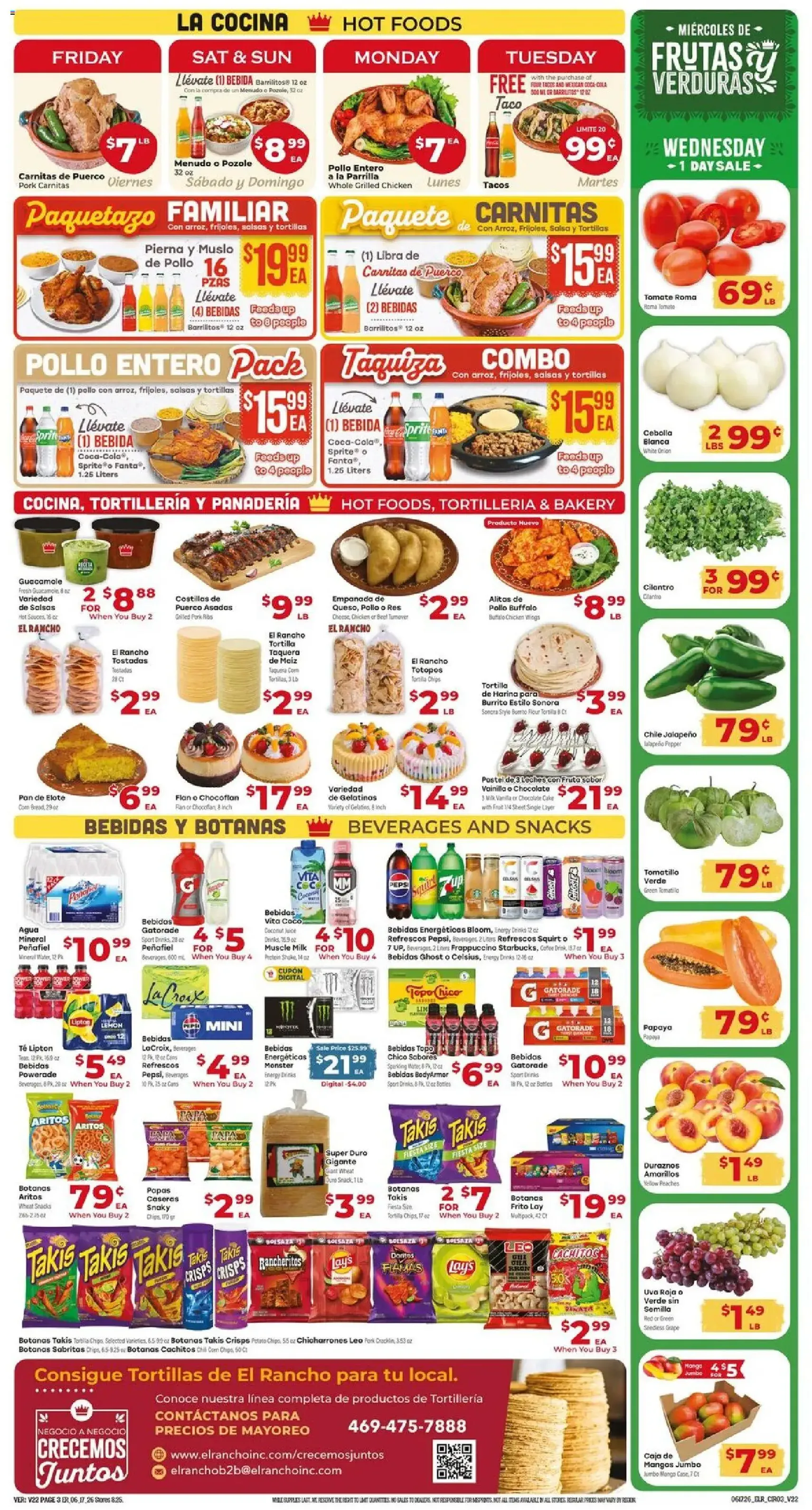El Rancho Weekly Ad - valid flyer from 06/17/2026, page 3 of 4