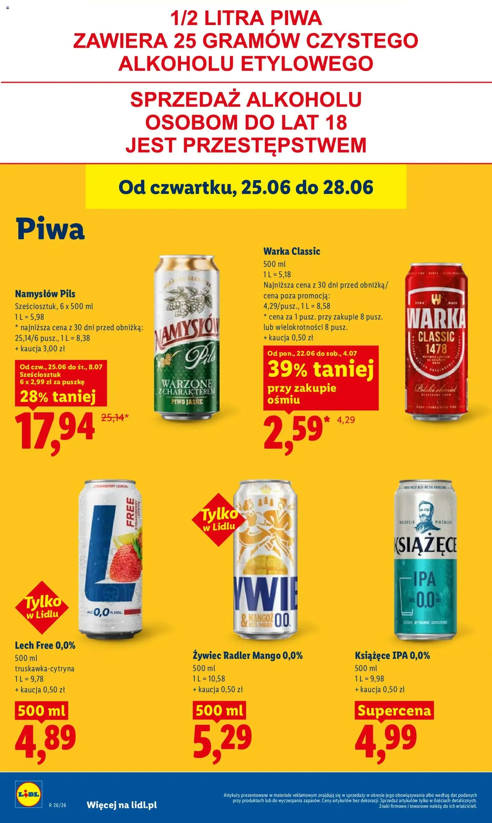 Lidl gazetka - ważny gazetka od 25.06.2026 strona 72 z 96