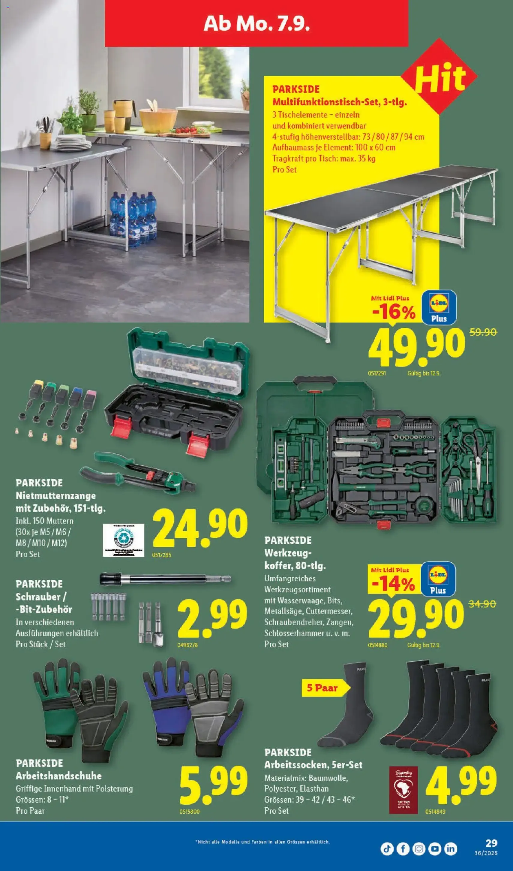 Lidl aktionen - Gültiger Prospekt ab 03.09.2026, Seite 35 von insgesamt 41