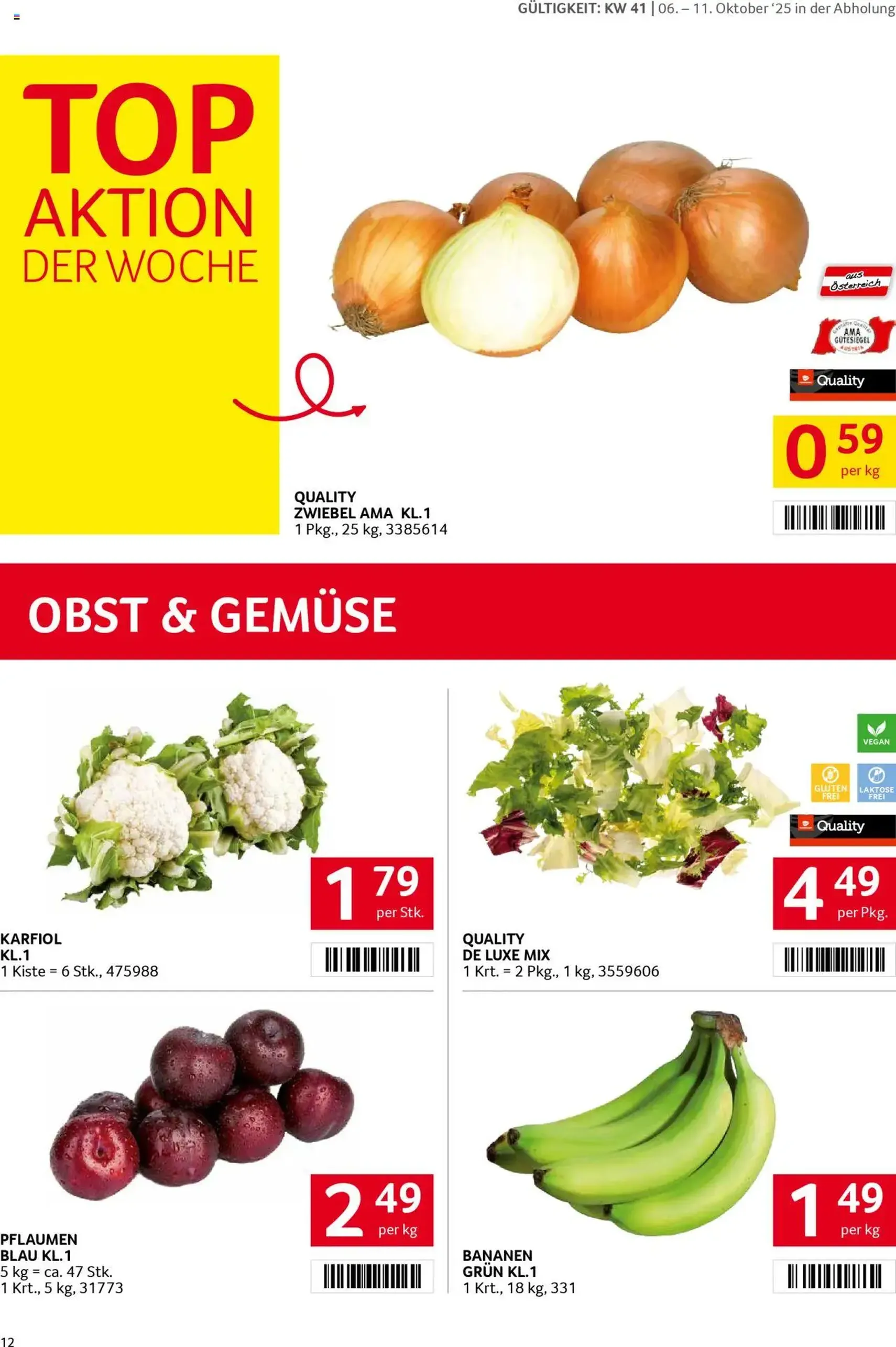 Transgourmet Flugblatt - Gültiger Prospekt ab 05.10.2025, Seite 11 von insgesamt 26