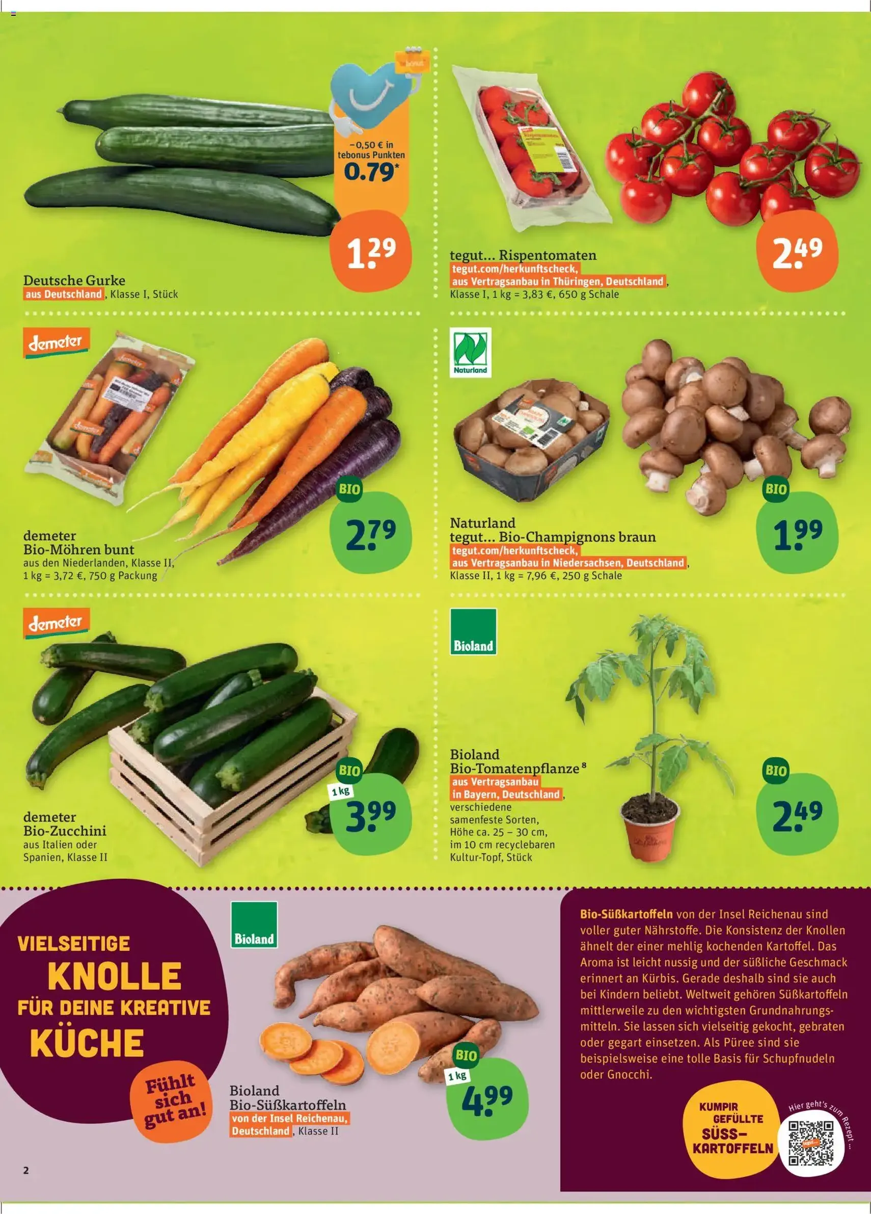 Tegut Prospekt - Gültiger Prospekt ab 20.04.2026, Seite 4 von insgesamt 23