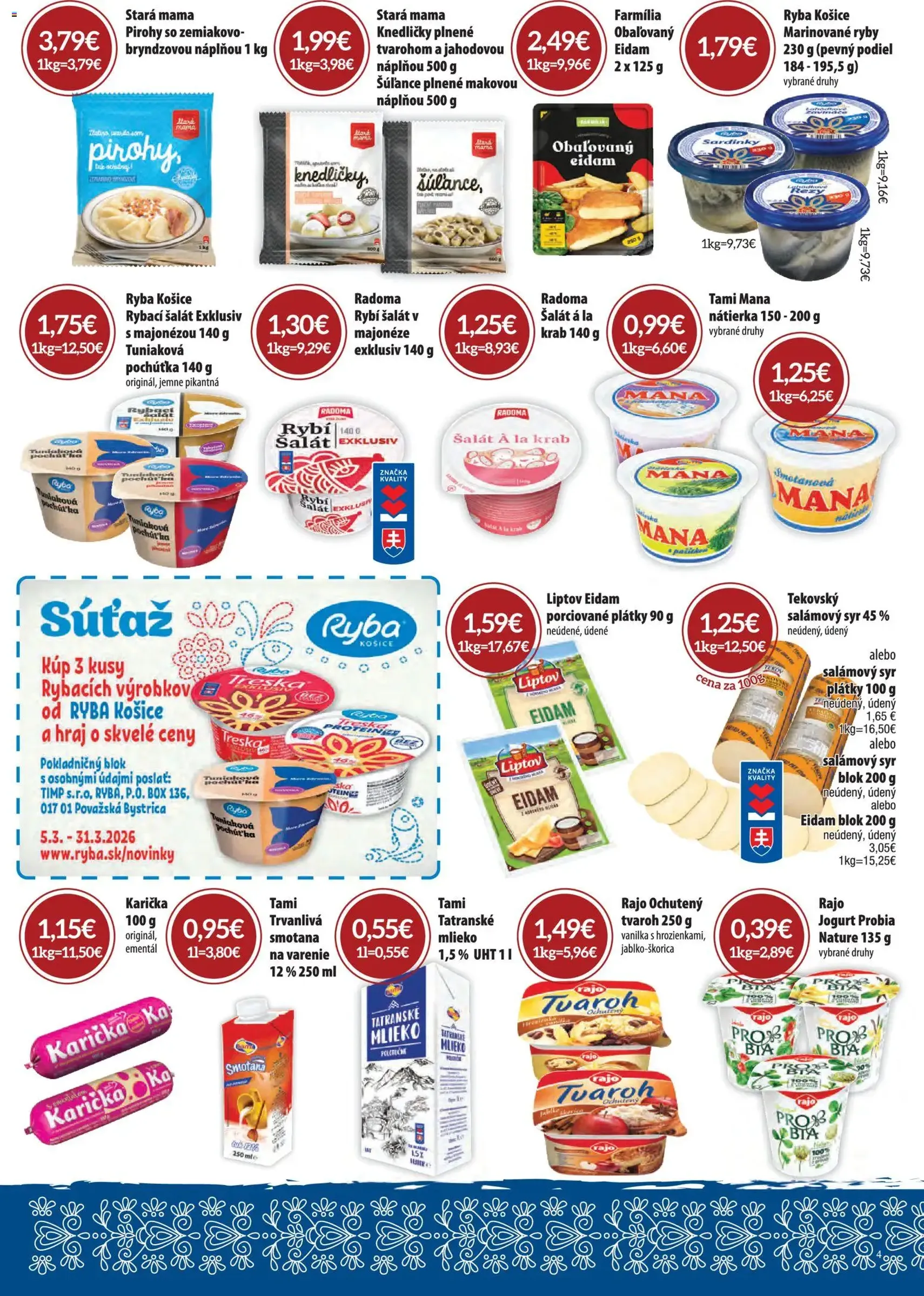 CBA Komfos leták - platný leták od 05.03.2026 strana 4 z 32