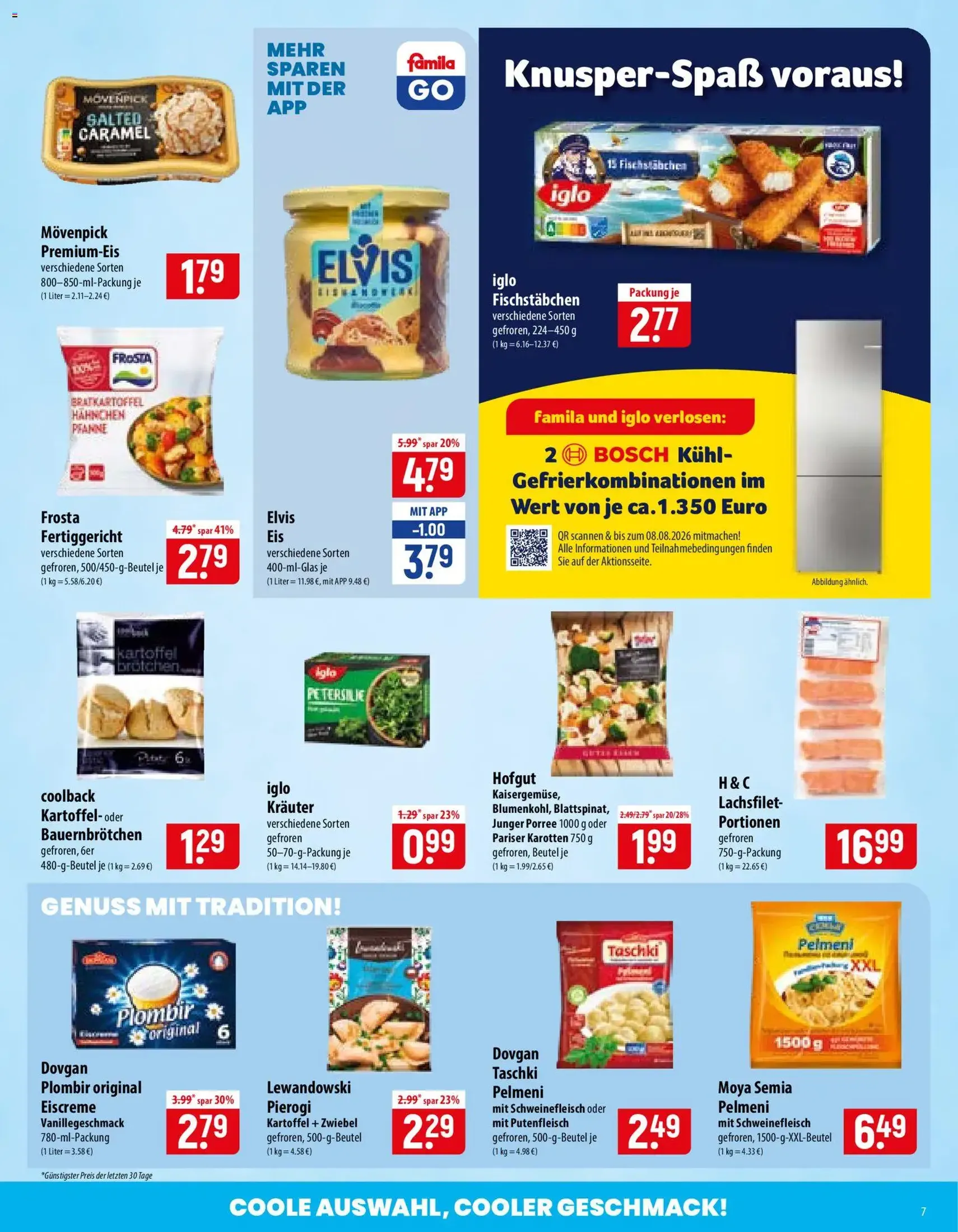 Famila Prospekt - Gültiger Prospekt ab 27.07.2026, Seite 7 von insgesamt 24