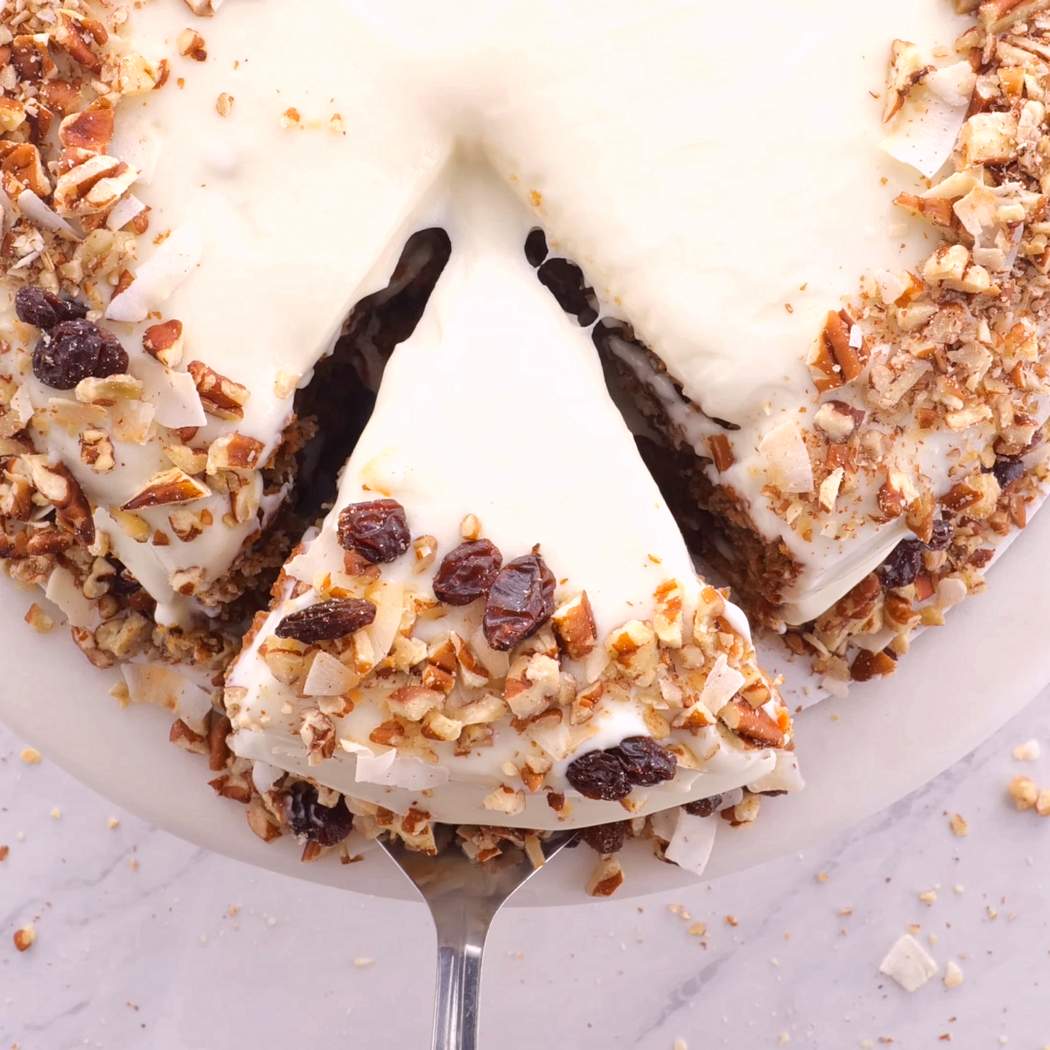 Torta carote e mandorle