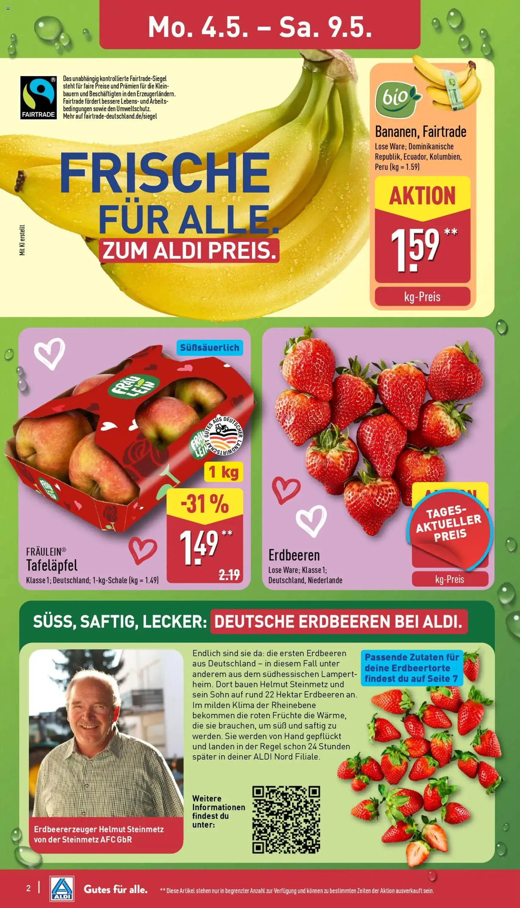 Aldi Prospekt - Gültiger Prospekt ab 04.05.2026, Seite 2 von insgesamt 39