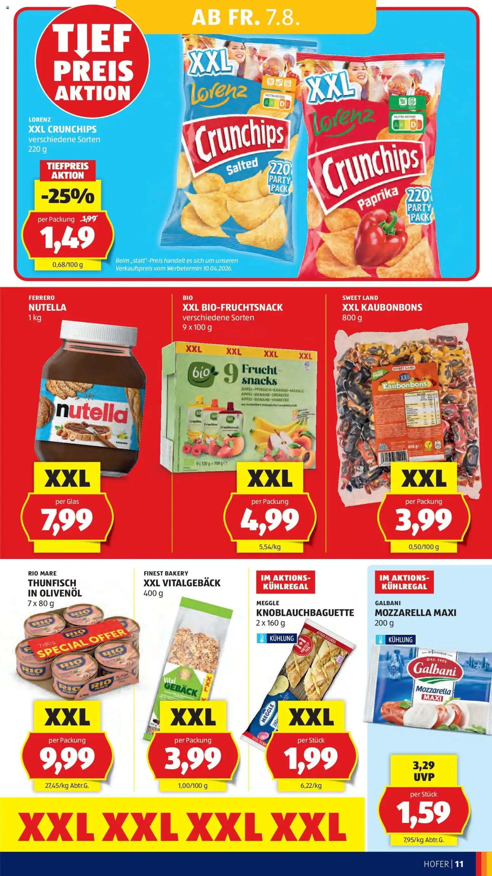 Hofer Flugblatt - Gültiger Prospekt ab 07.08.2026, Seite 23 von insgesamt 47