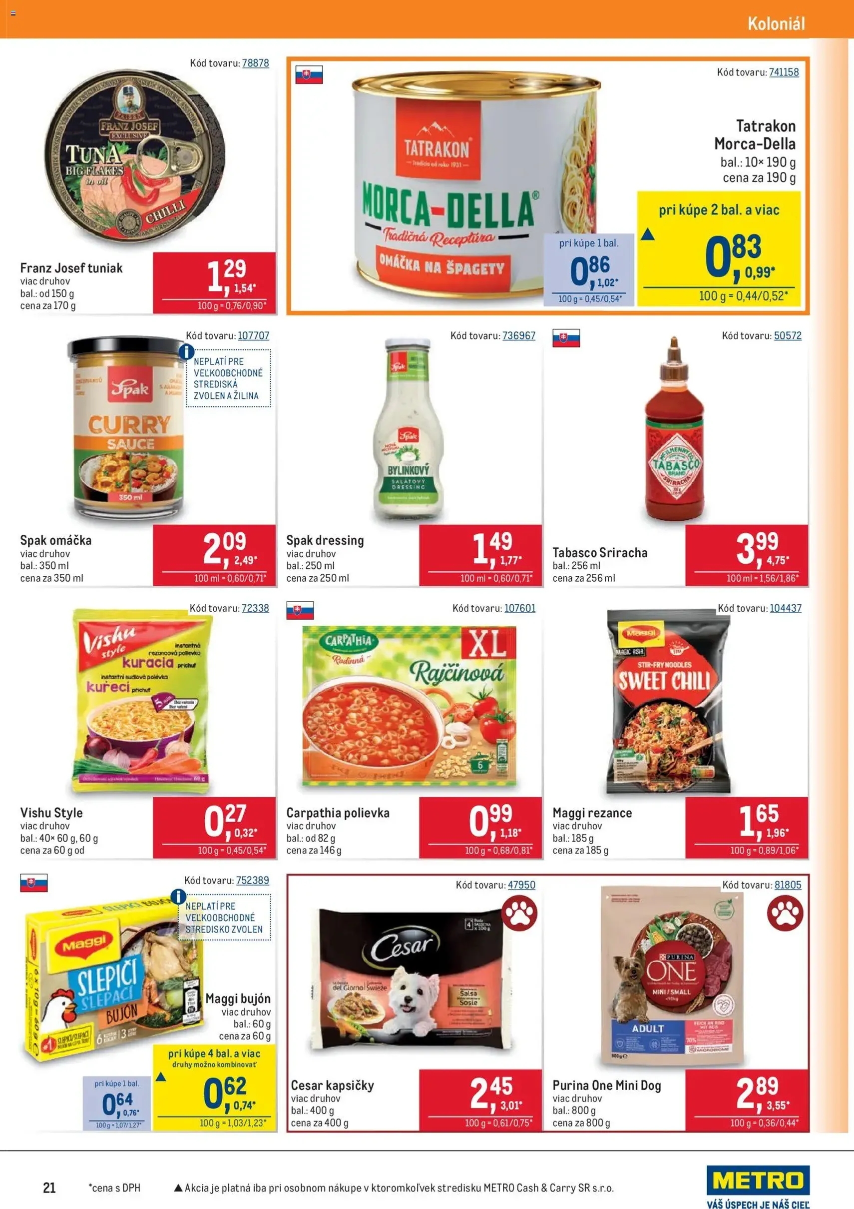 Metro leták - platný leták od 08.04.2026 strana 21 z 40