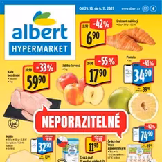 Albert leták - Hypermarket - náhled letáku platný od 29.10.2025 Albert leták - Hypermarket - náhled letáku platný od 29.10.2025