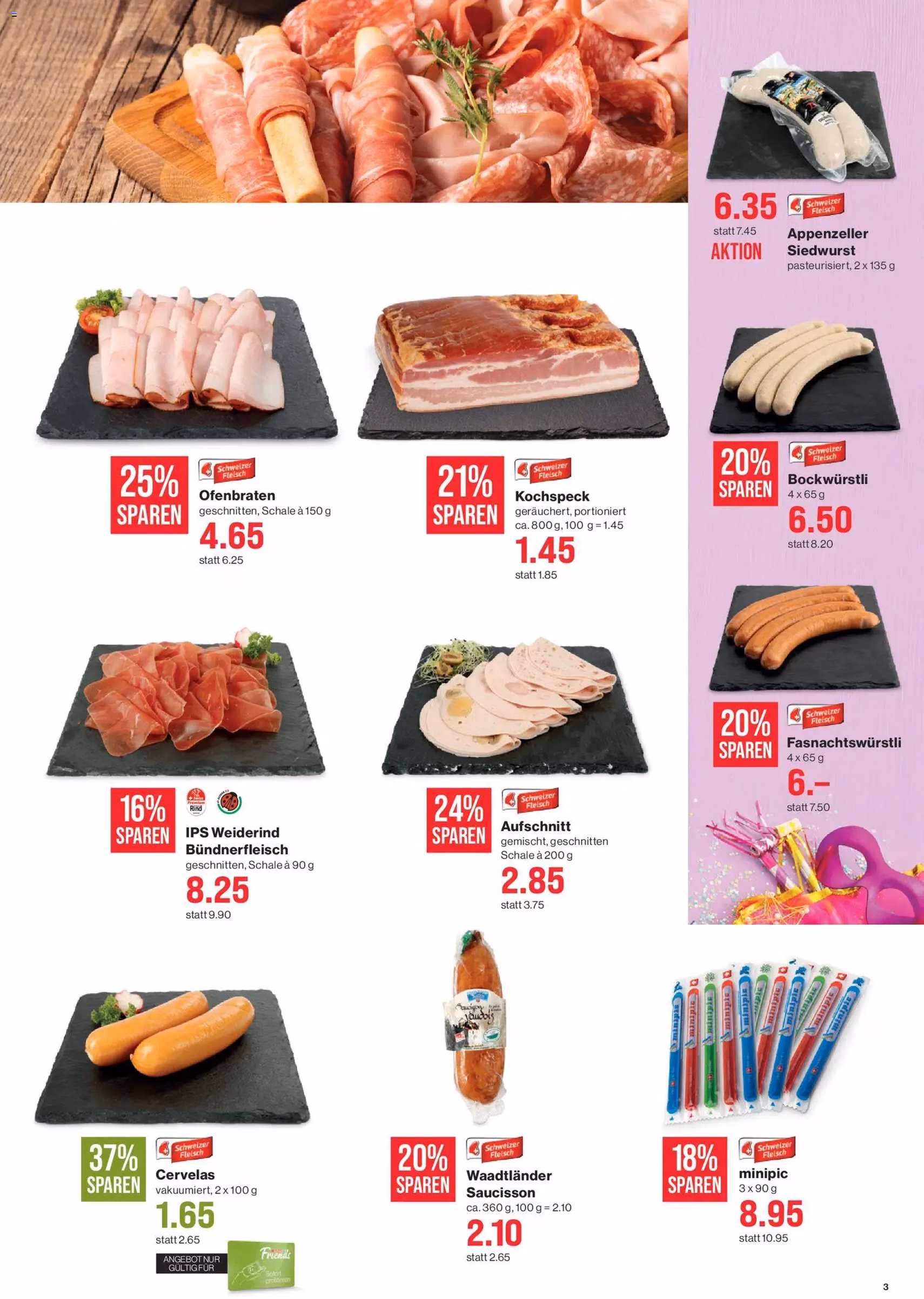 SPAR Aktionen - Gültiger Prospekt ab 12.02.2026, Seite 3 von insgesamt 18