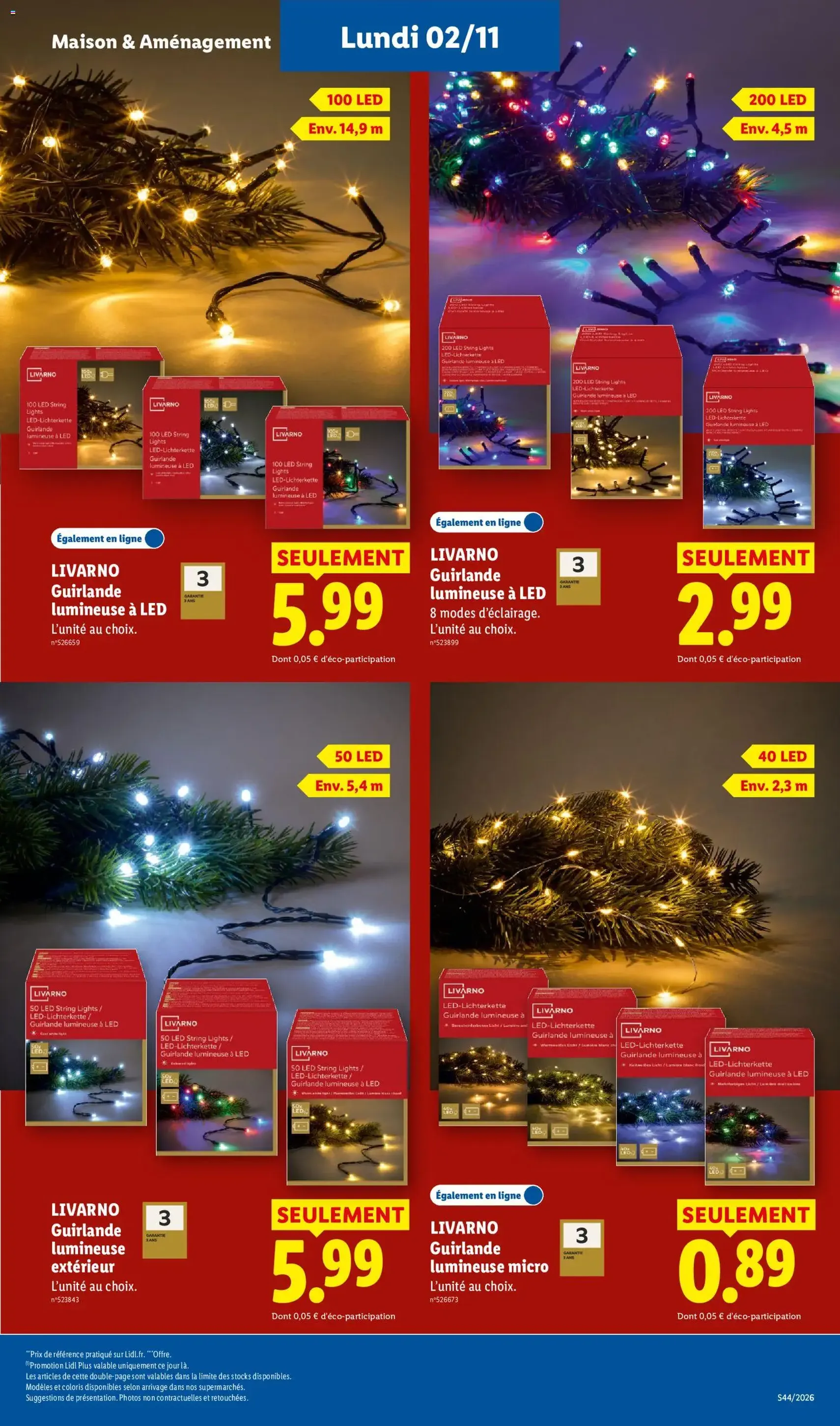 LIDL catalogue - brochure valable à partir du 29/10/2026, page 57 sur 64