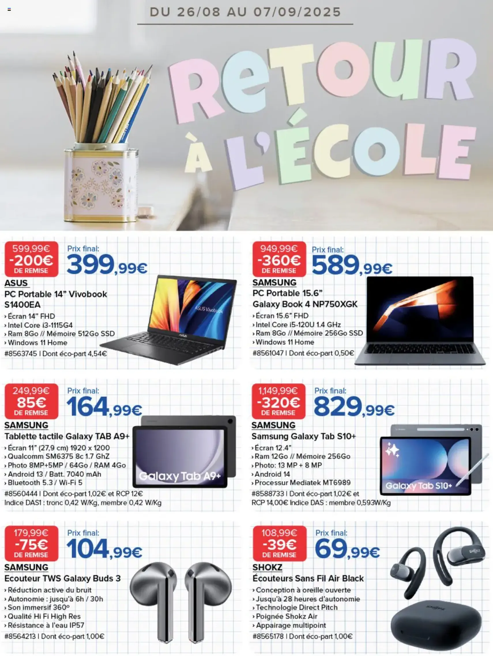 Costco catalogue - brochure valable à partir du 26/08/2025, page 1 sur 4