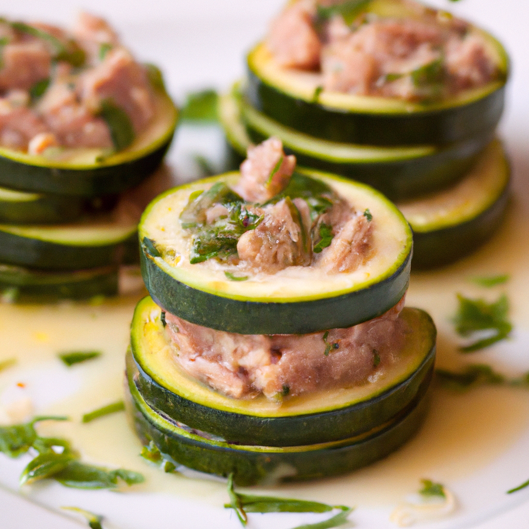 Zucchine ripiene di tonno