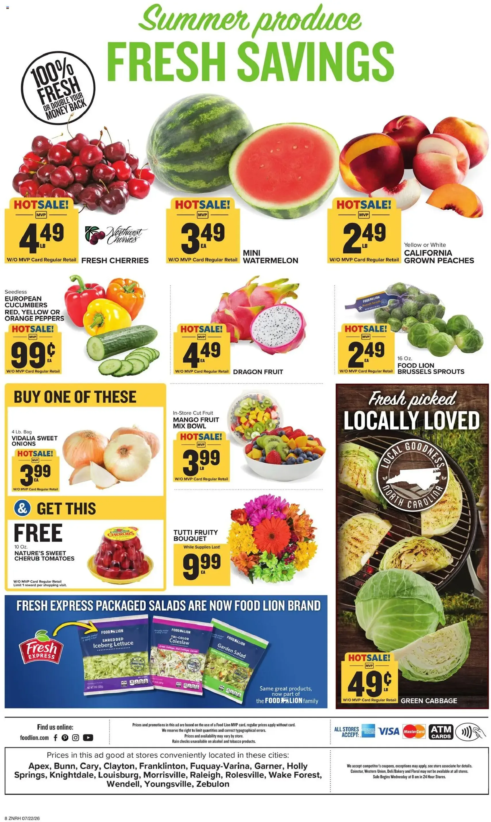 Food Lion Weekly Ad - valid flyer from 07/22/2026, page 3 of 17