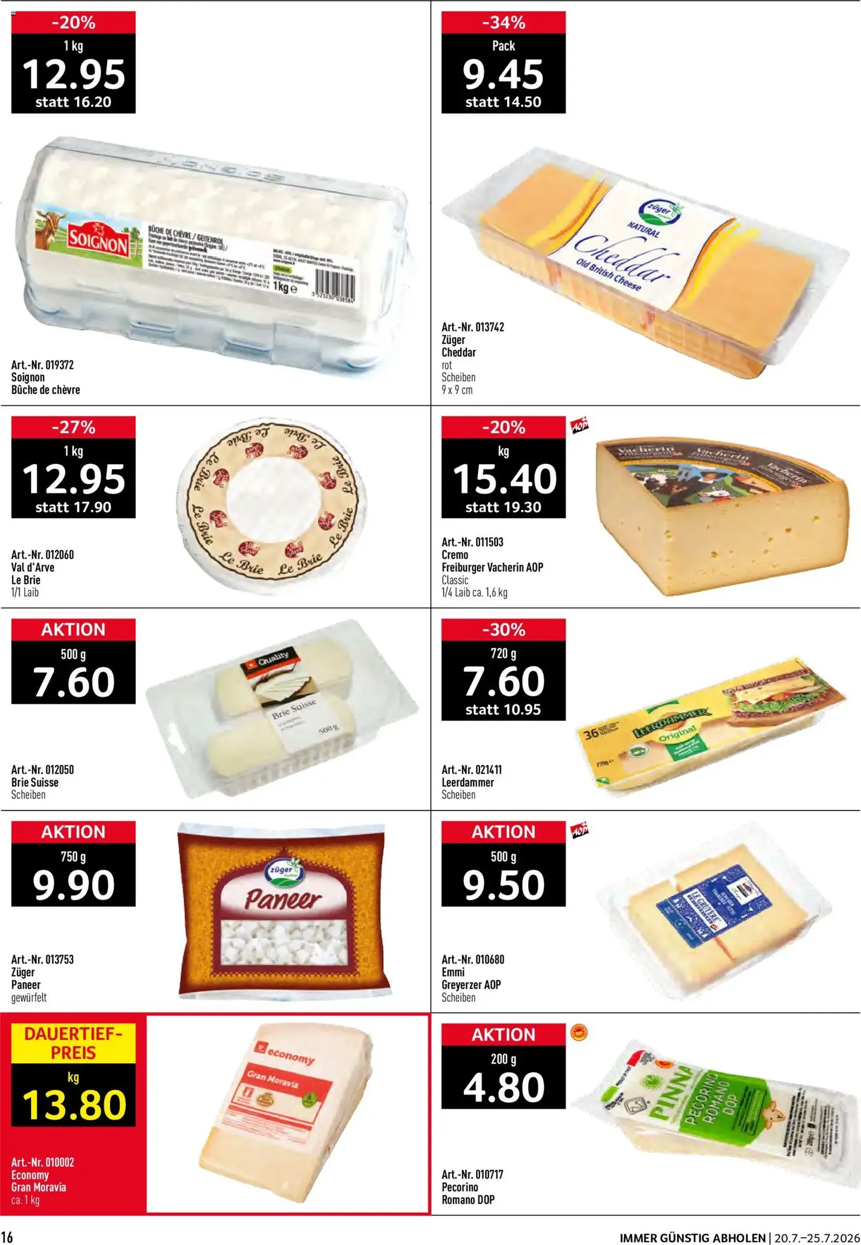 Prodega aktionen - Gültiger Prospekt ab 20.07.2026, Seite 16 von insgesamt 40