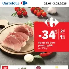 Catalog Carrefour - previzualizare cataloage valabilă începând cu 28.01.2026