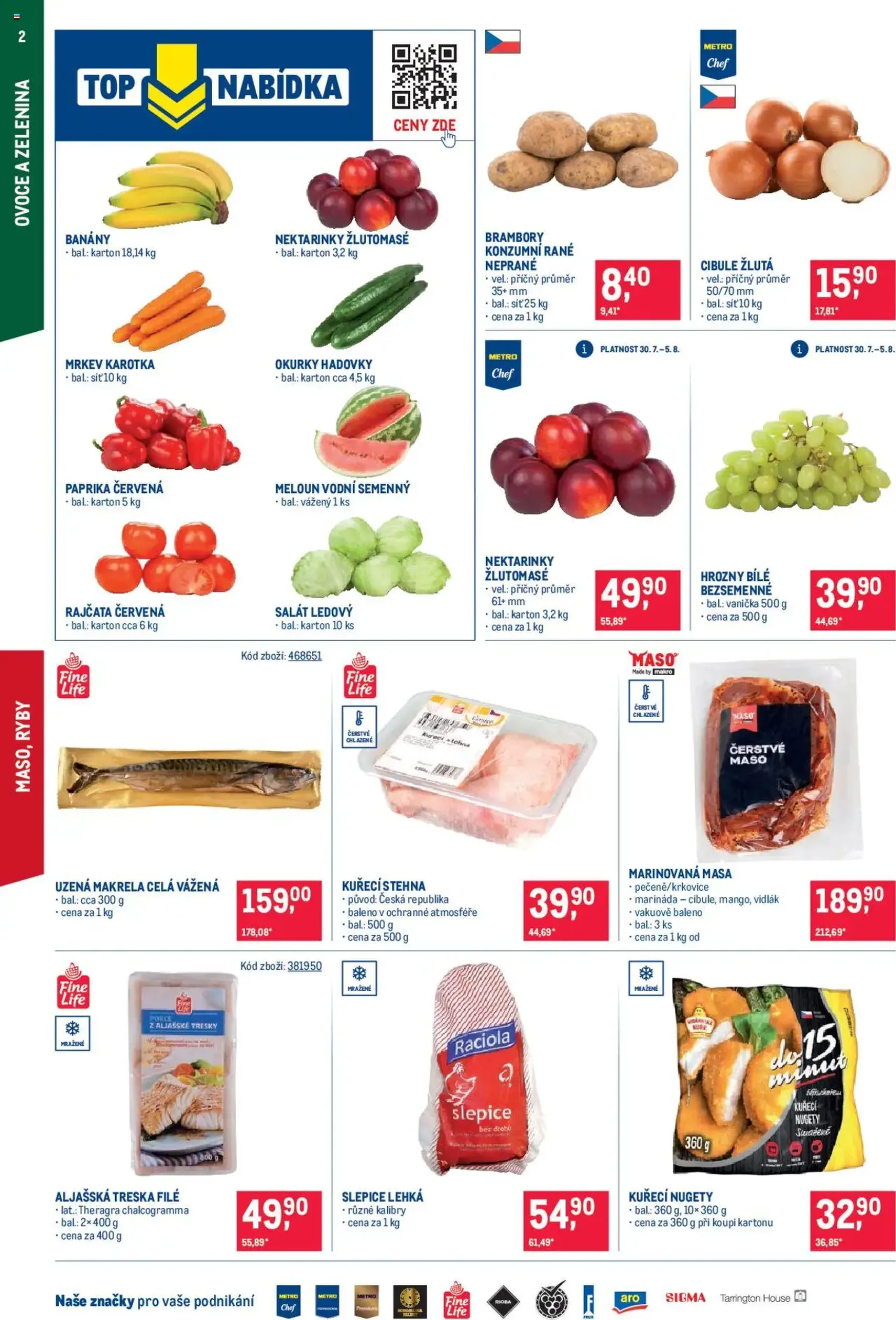 Makro leták - Maloobchod - platný leták od 30.07.2025 strana 2 z 17 Makro leták - Maloobchod - platný leták od 30.07.2025 strana 2 z 17